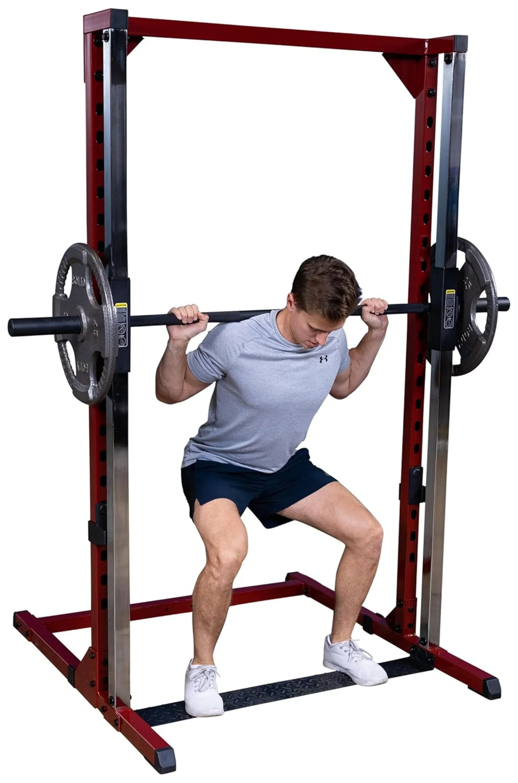 Body Solid BFSM250P2 Best Fitness Smith Machine Package with Lat Attachment (New) - Image 5