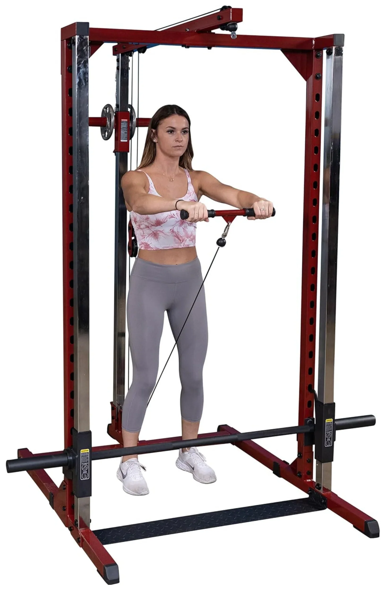 Body Solid BFSM250P2 Best Fitness Smith Machine Package with Lat Attachment (New) - Image 6