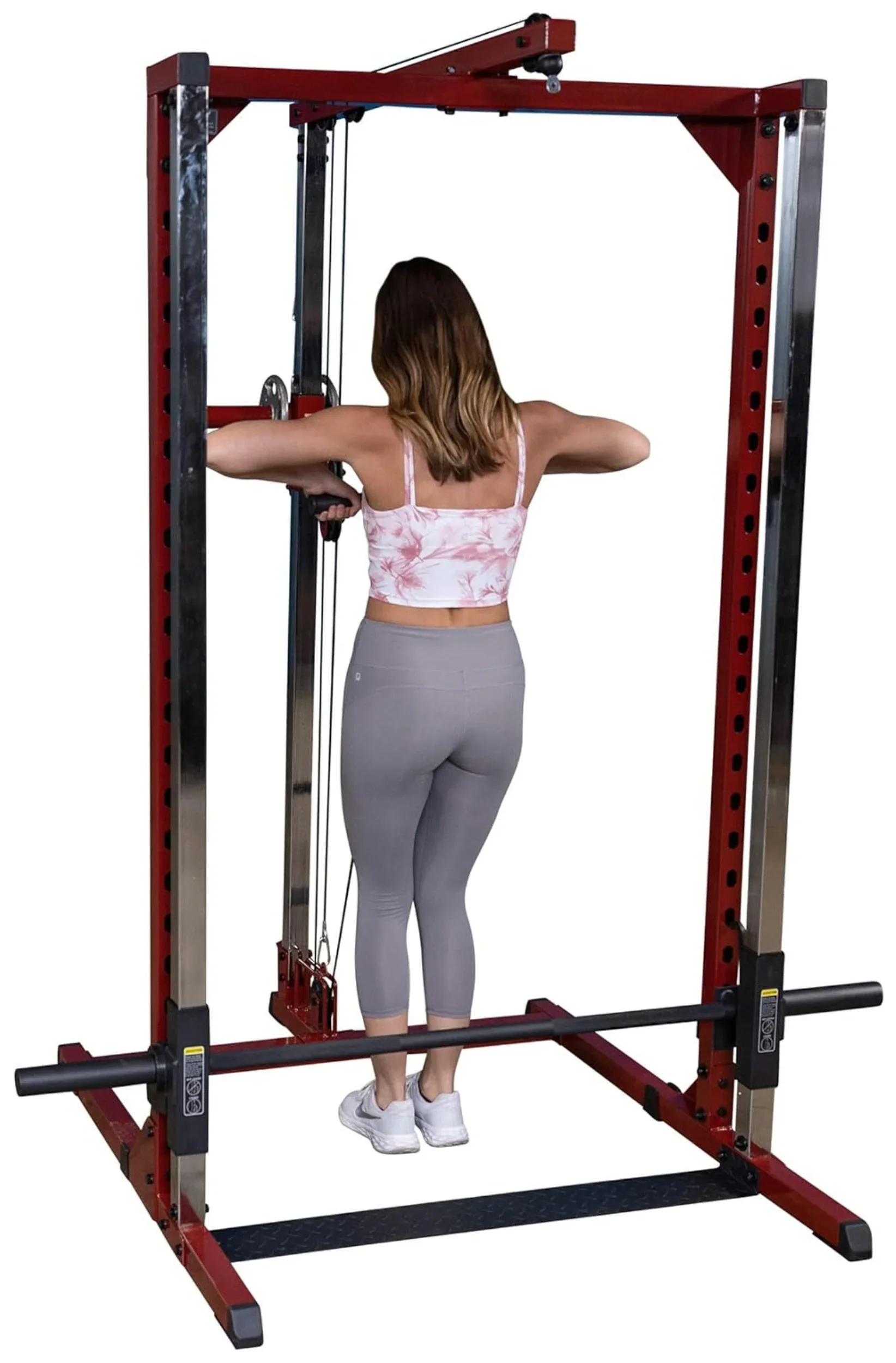 Body Solid BFSM250P2 Best Fitness Smith Machine Package with Lat Attachment (New) - Image 7