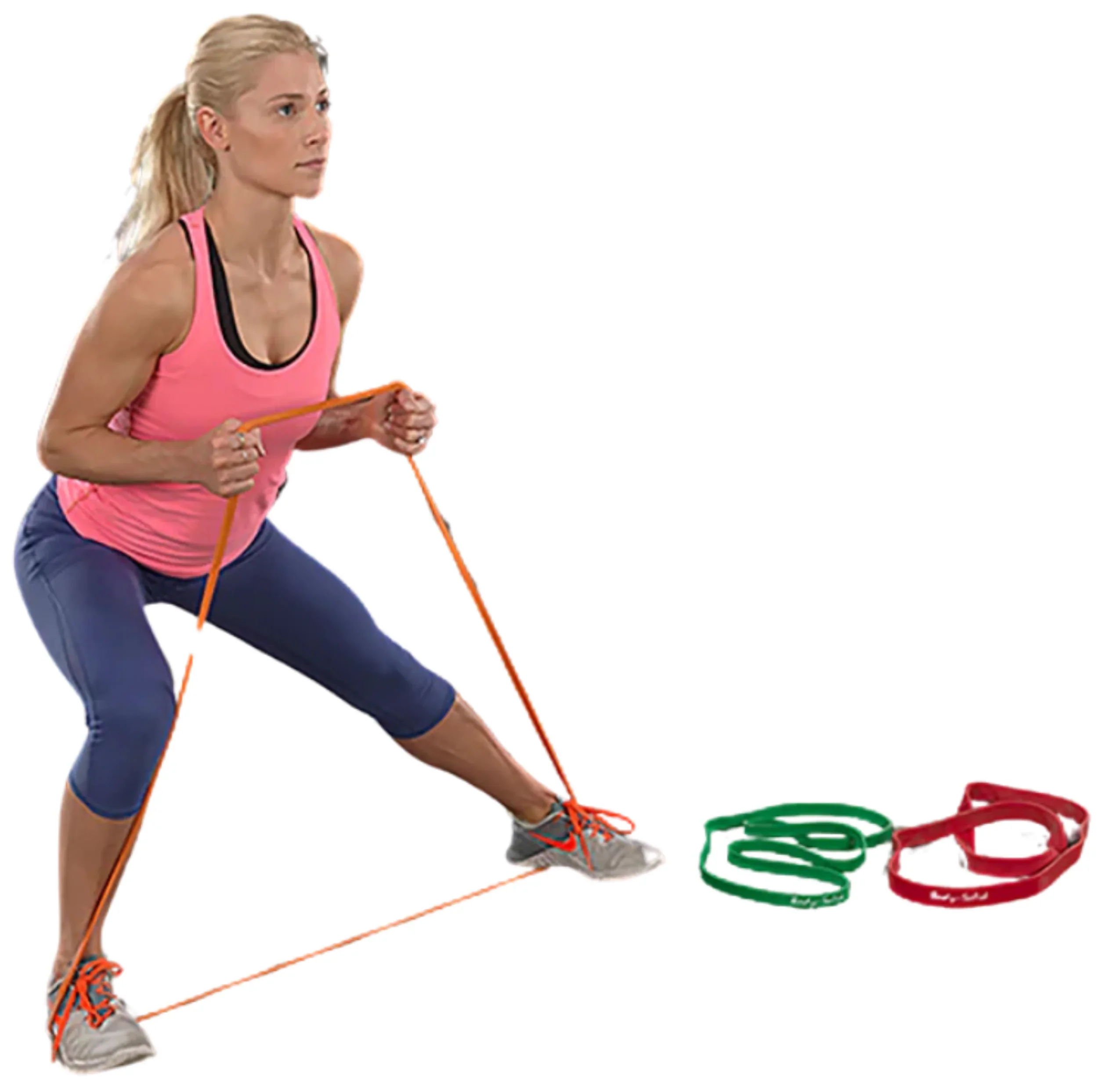 Body Solid BSTB4 Tools Resistance Band - 1 3/4" Blue (New) - Image 2