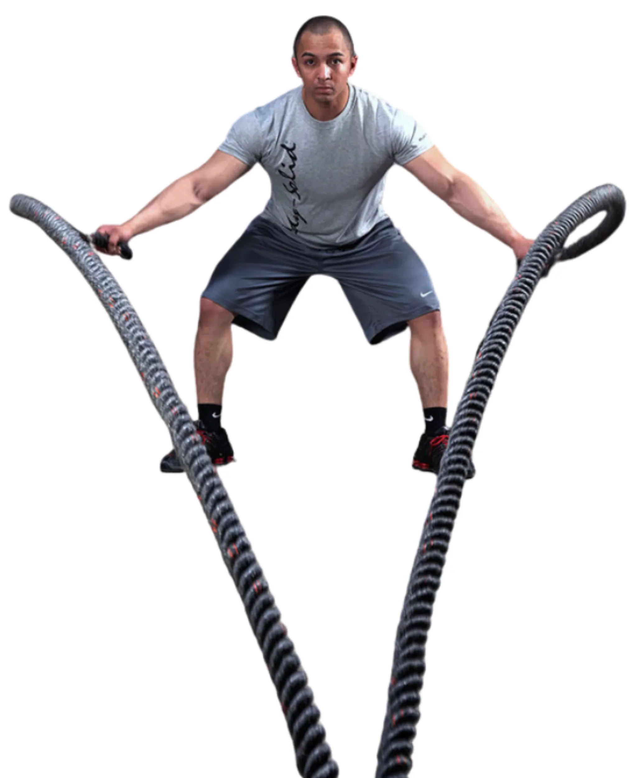 Body-Solid BSTBR1530 Fitness Training Rope 1.5 in. dia. - 30 ft. (New) - Image 4