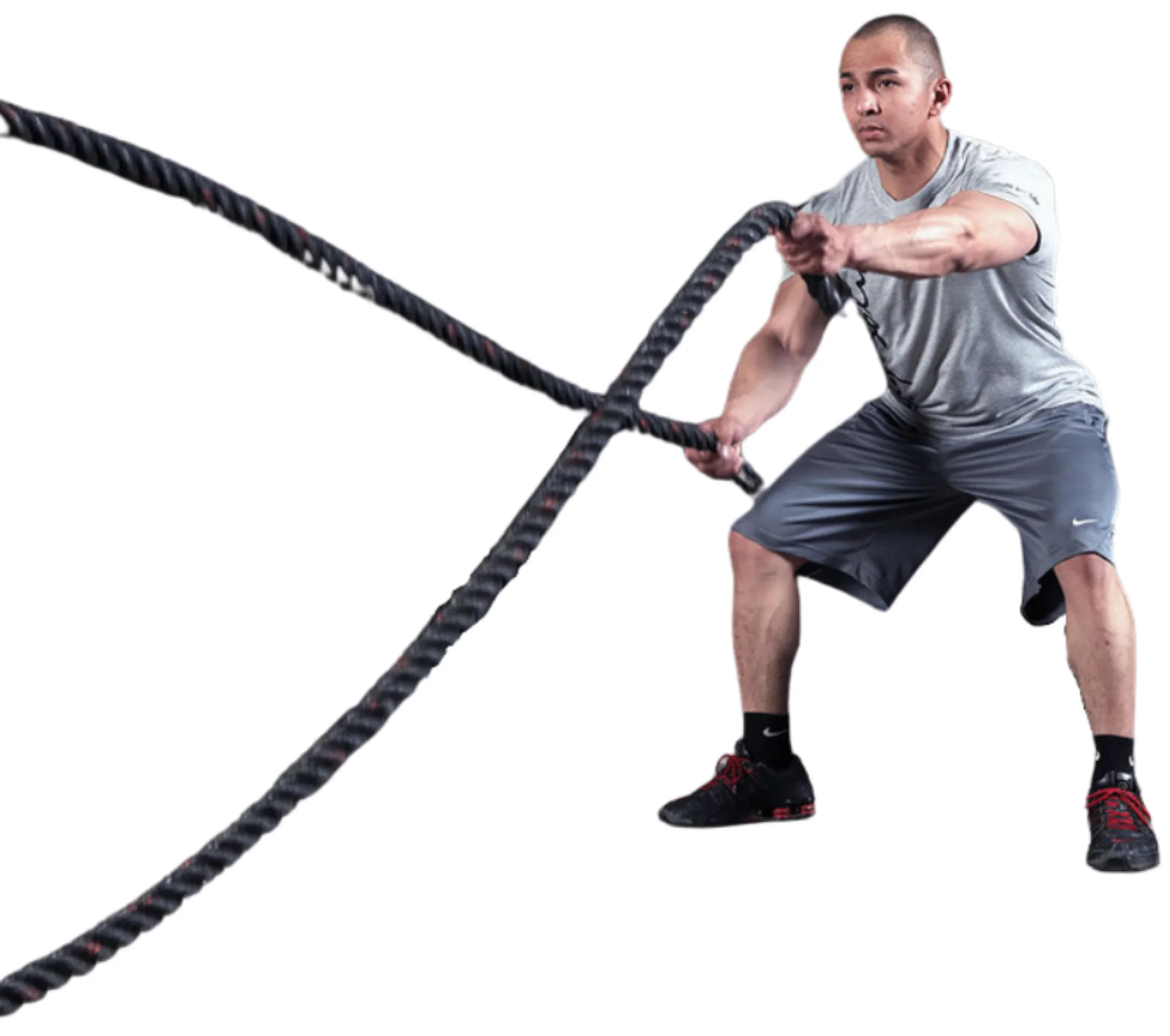 Body-Solid BSTBR1550 Fitness Training Rope 1.5 in. dia. - 50 ft. (New) - Image 3