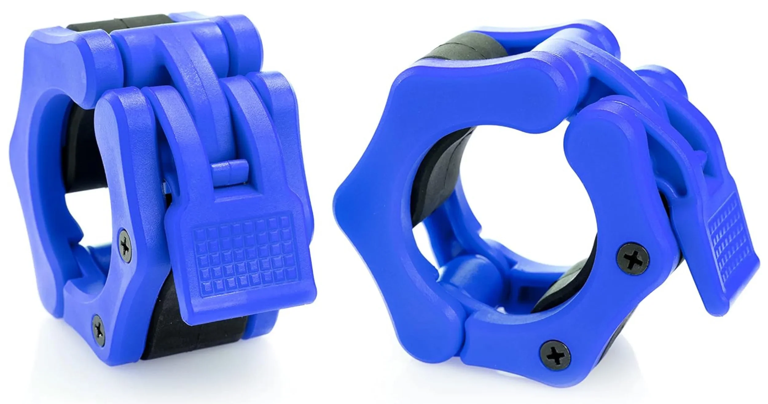 Body Solid BSTLJOC LockJaw Olympic Collar - Blue (New) - Image 2