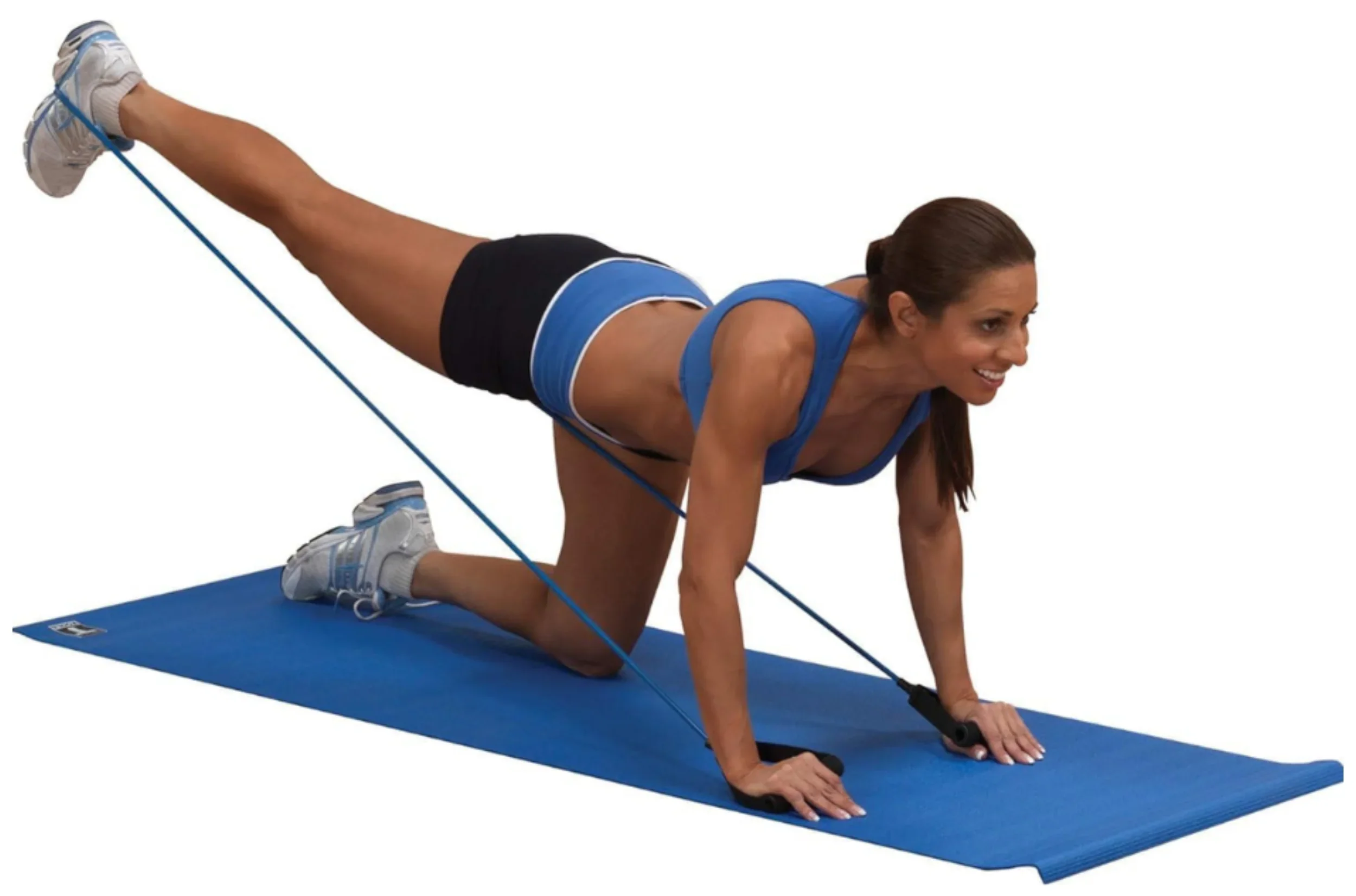 Body-Solid BSTRT4 Resistance Tubes - Heavy Resistance Blue (New) - Image 5