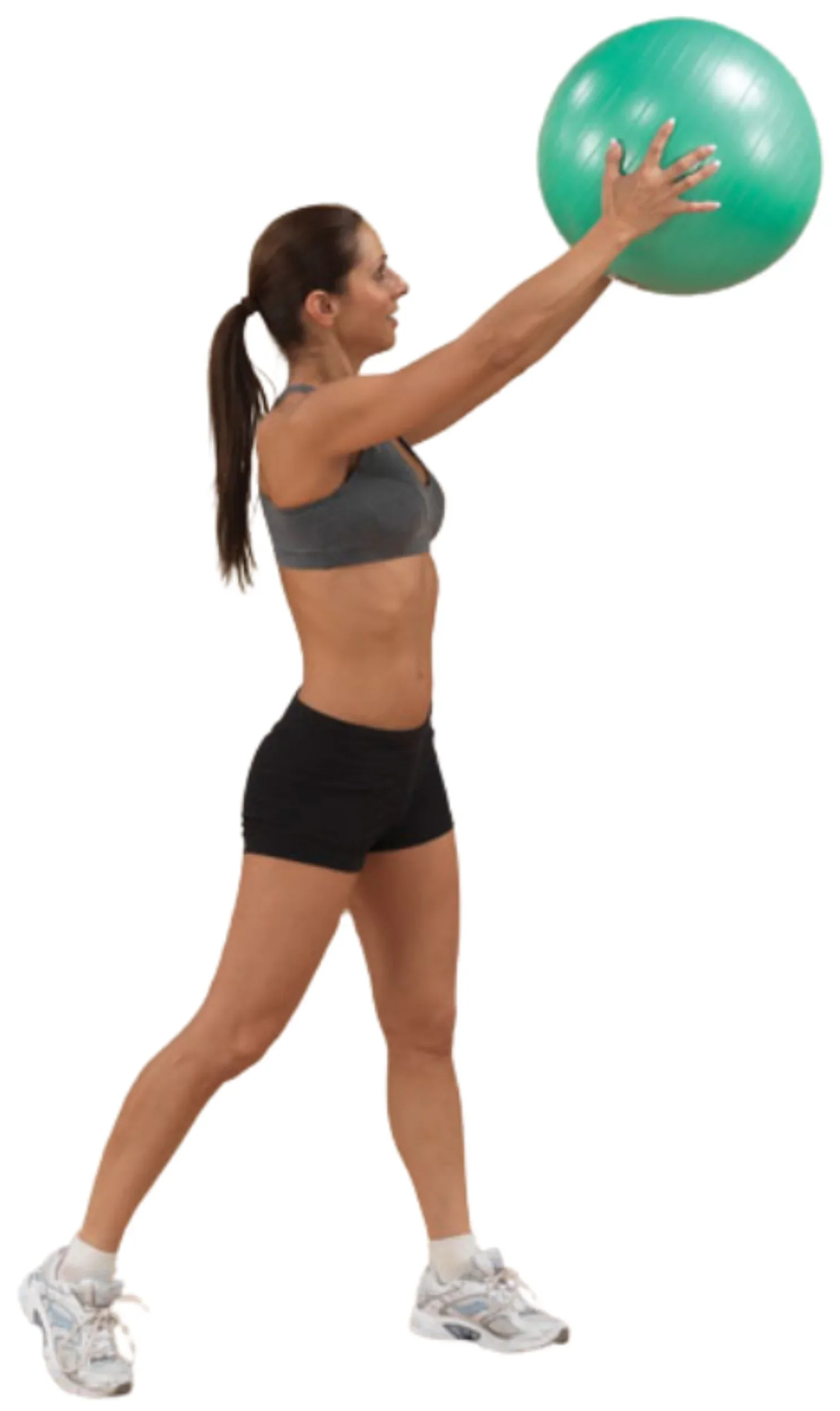 Body Solid BSTSB45 Exercise Ball 45cm Green (New) - Image 3
