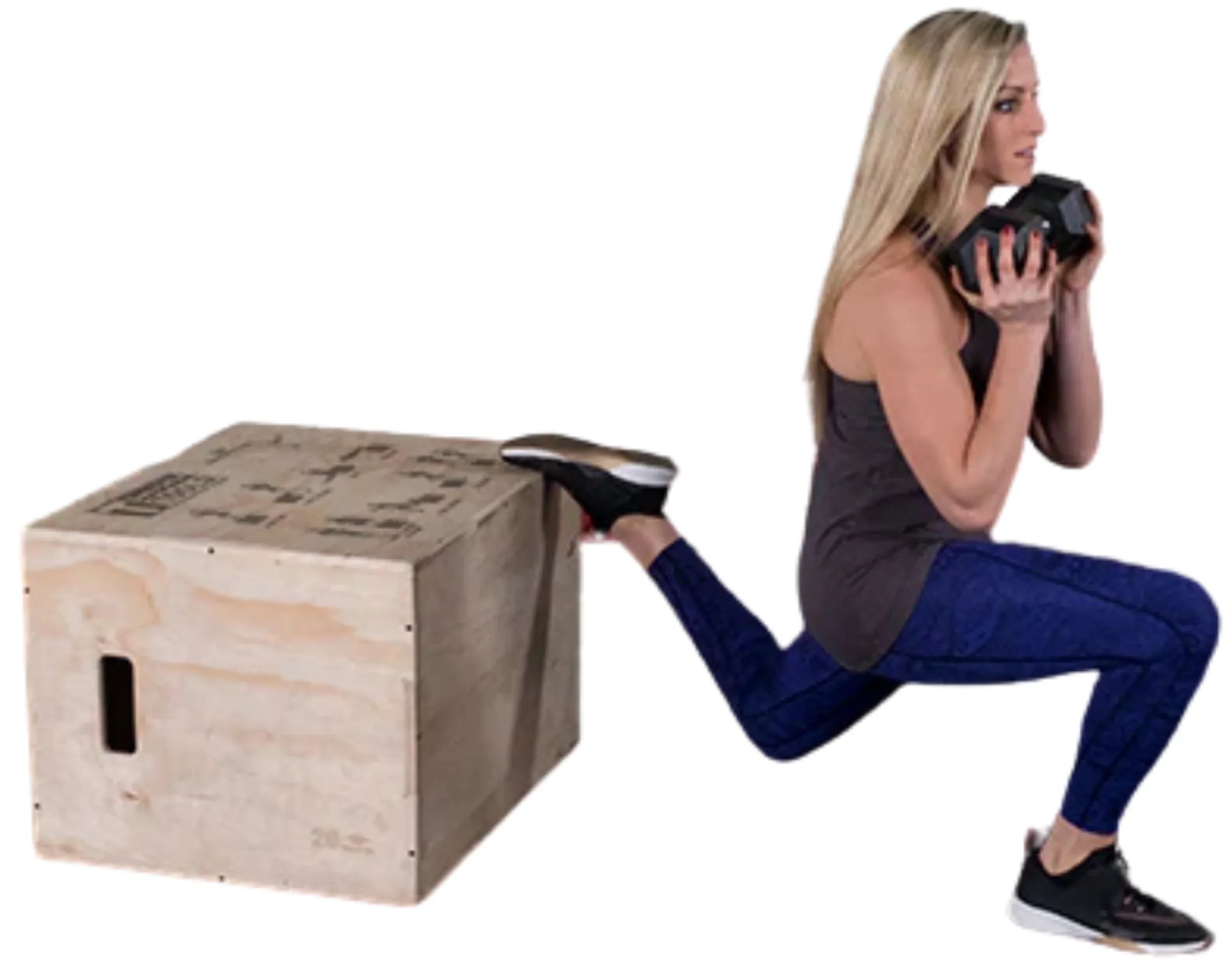 Body-Solid BSTWPBOX Tools 3-in-1 Wooden Plyo Box (New) - Image 3