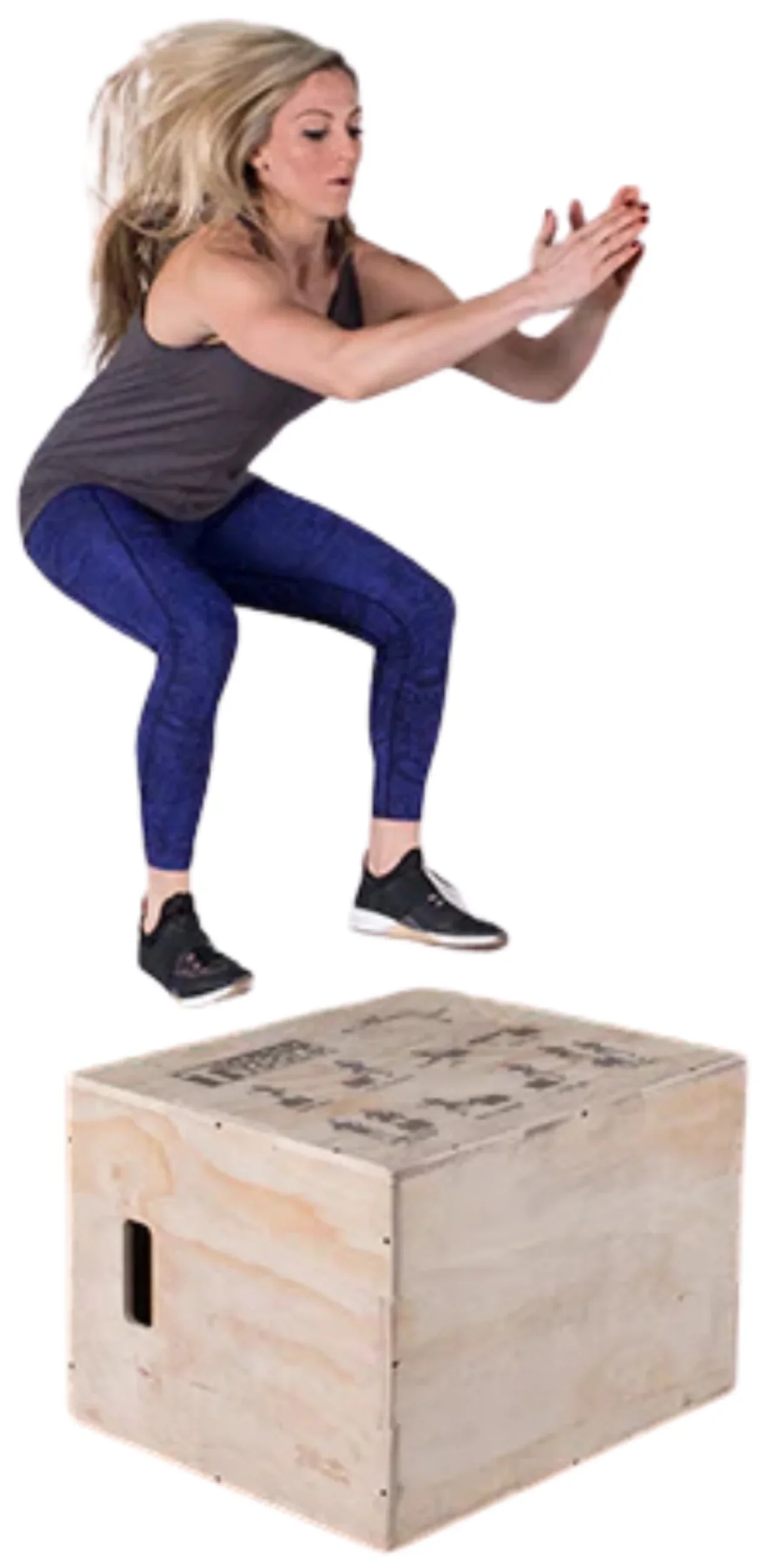 Body-Solid BSTWPBOX Tools 3-in-1 Wooden Plyo Box (New) - Image 4