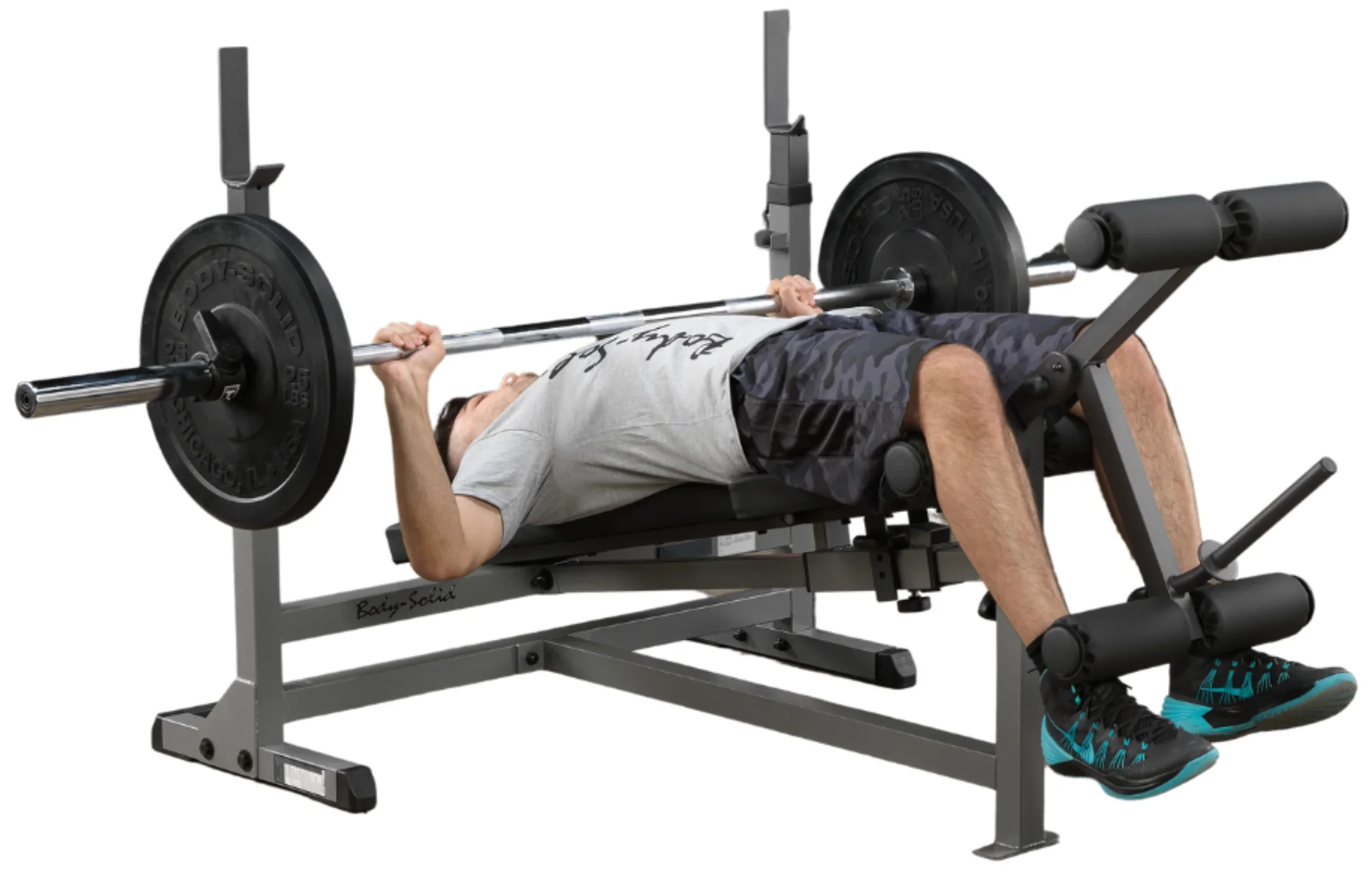 Body-Solid GDIB46LP4 Powercenter Combo Bench Package (New) - Image 7