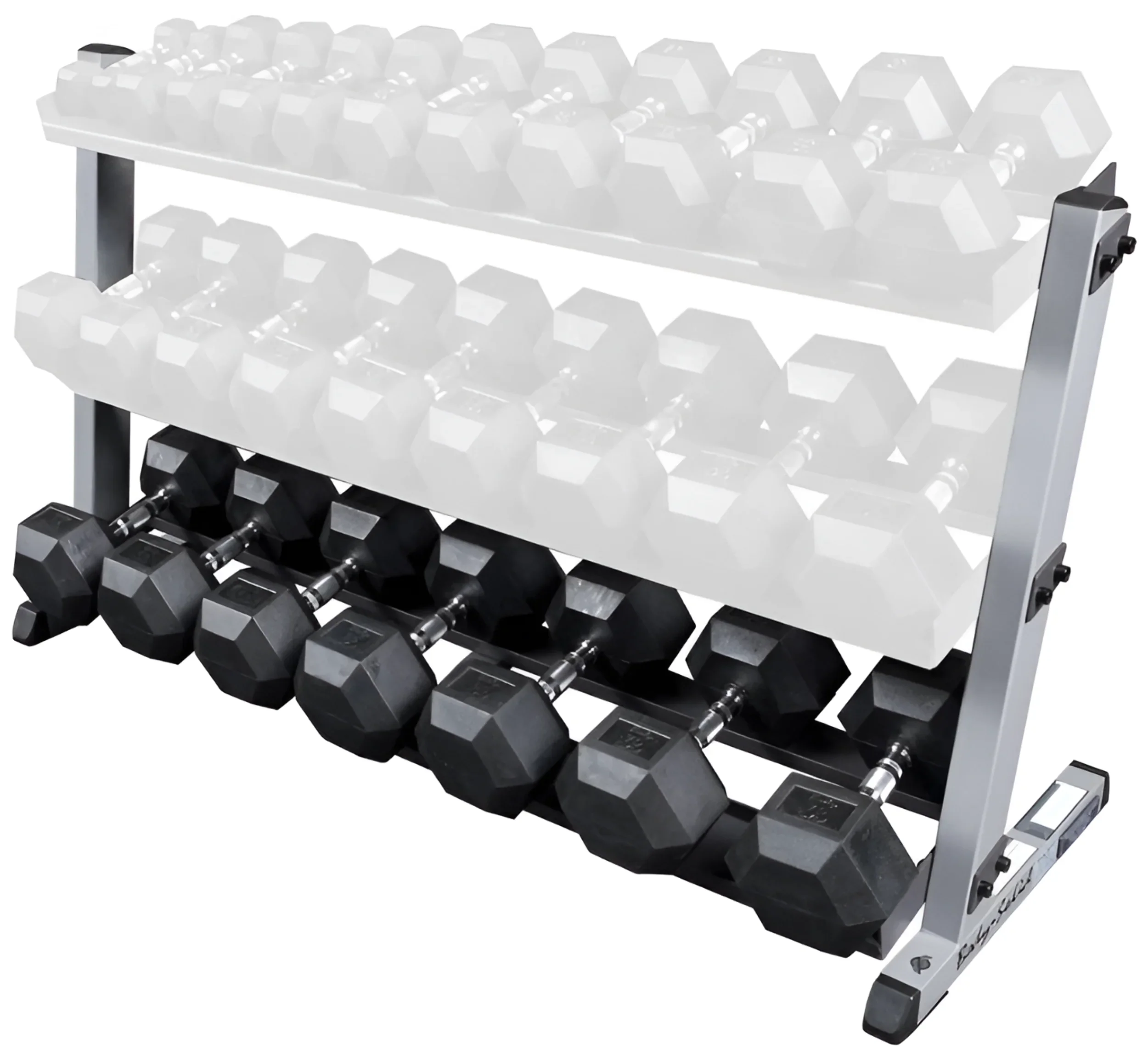 Body-Solid GDRT6B Optional Dumbbell Shelf for GDR60 (New) - Image 4