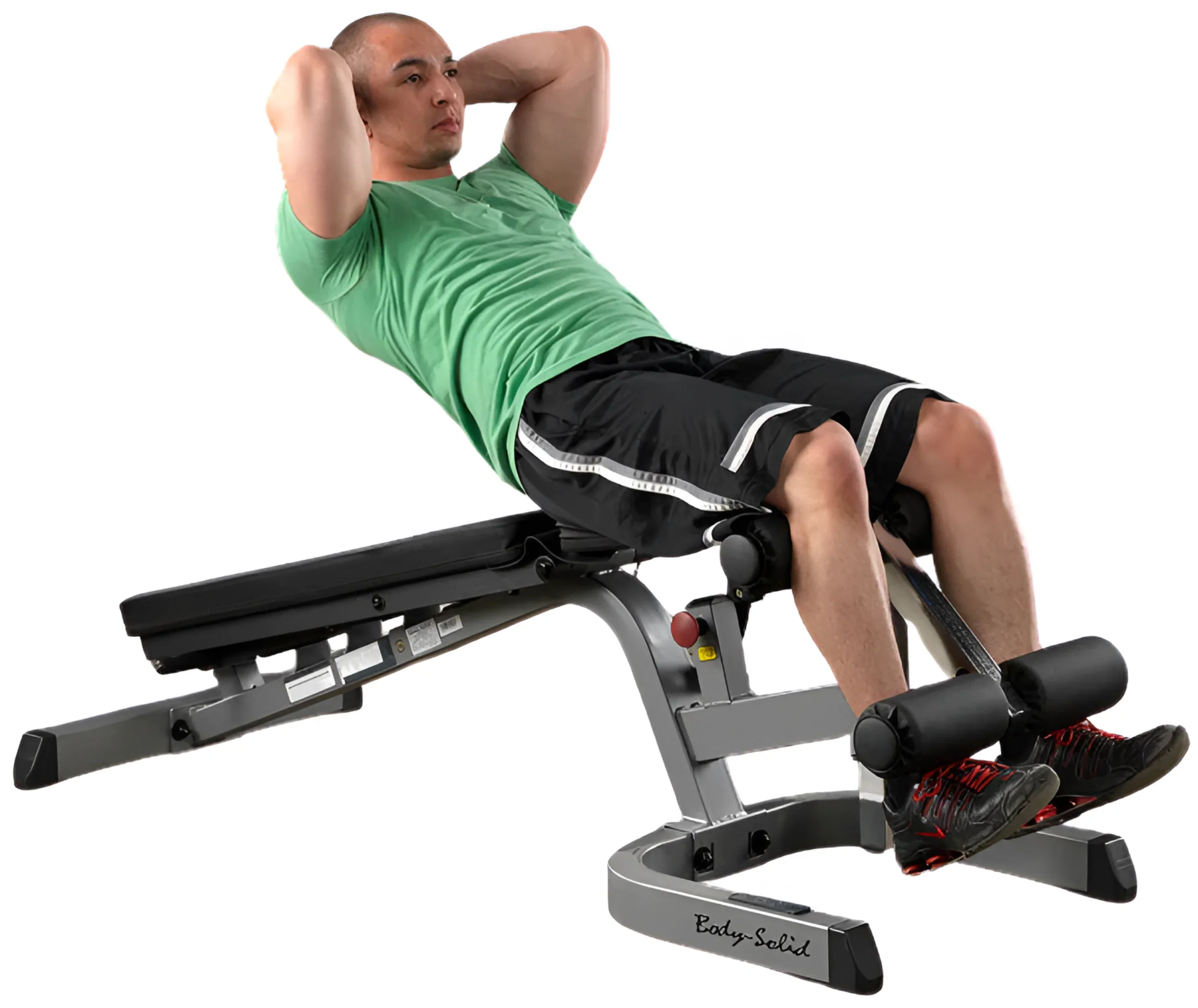Body-Solid GFID71 Heavy Duty Flat Incline Decline Bench (New) - Image 6