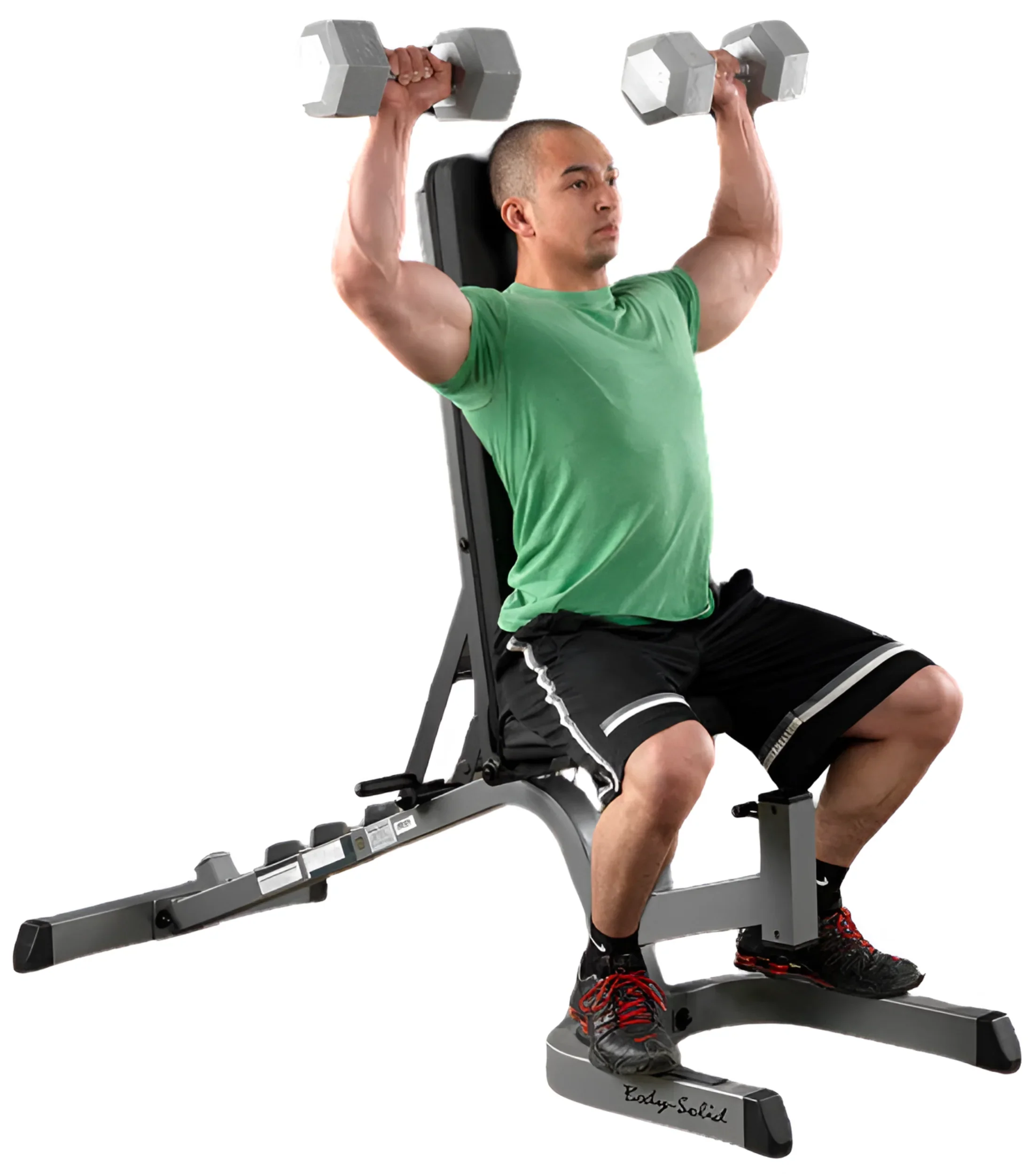 Body-Solid GFID71 Heavy Duty Flat Incline Decline Bench (New) - Image 8