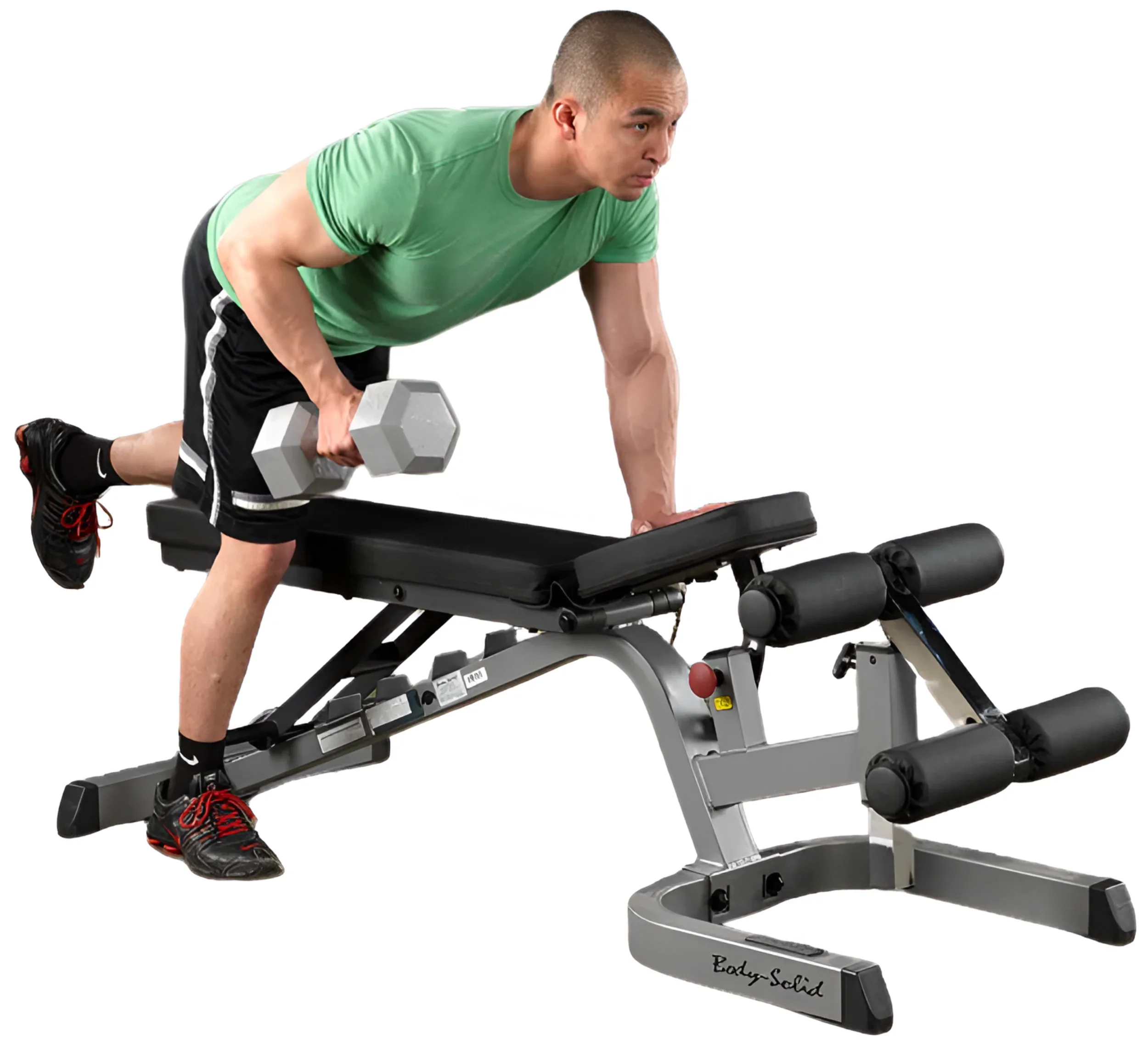 Body-Solid GFID71 Heavy Duty Flat Incline Decline Bench (New) - Image 9