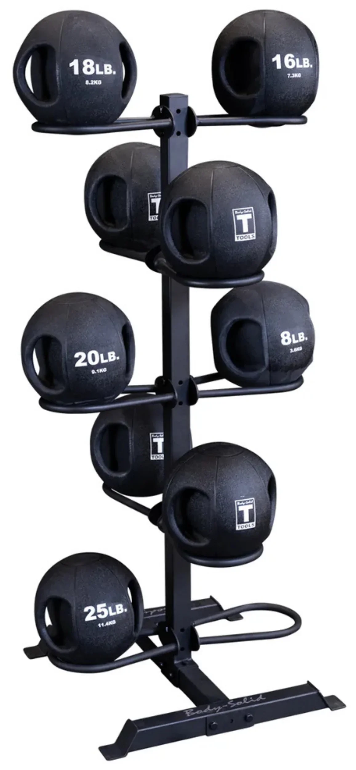Body Solid GMR20 Medicine Ball Rack (New) - Image 3