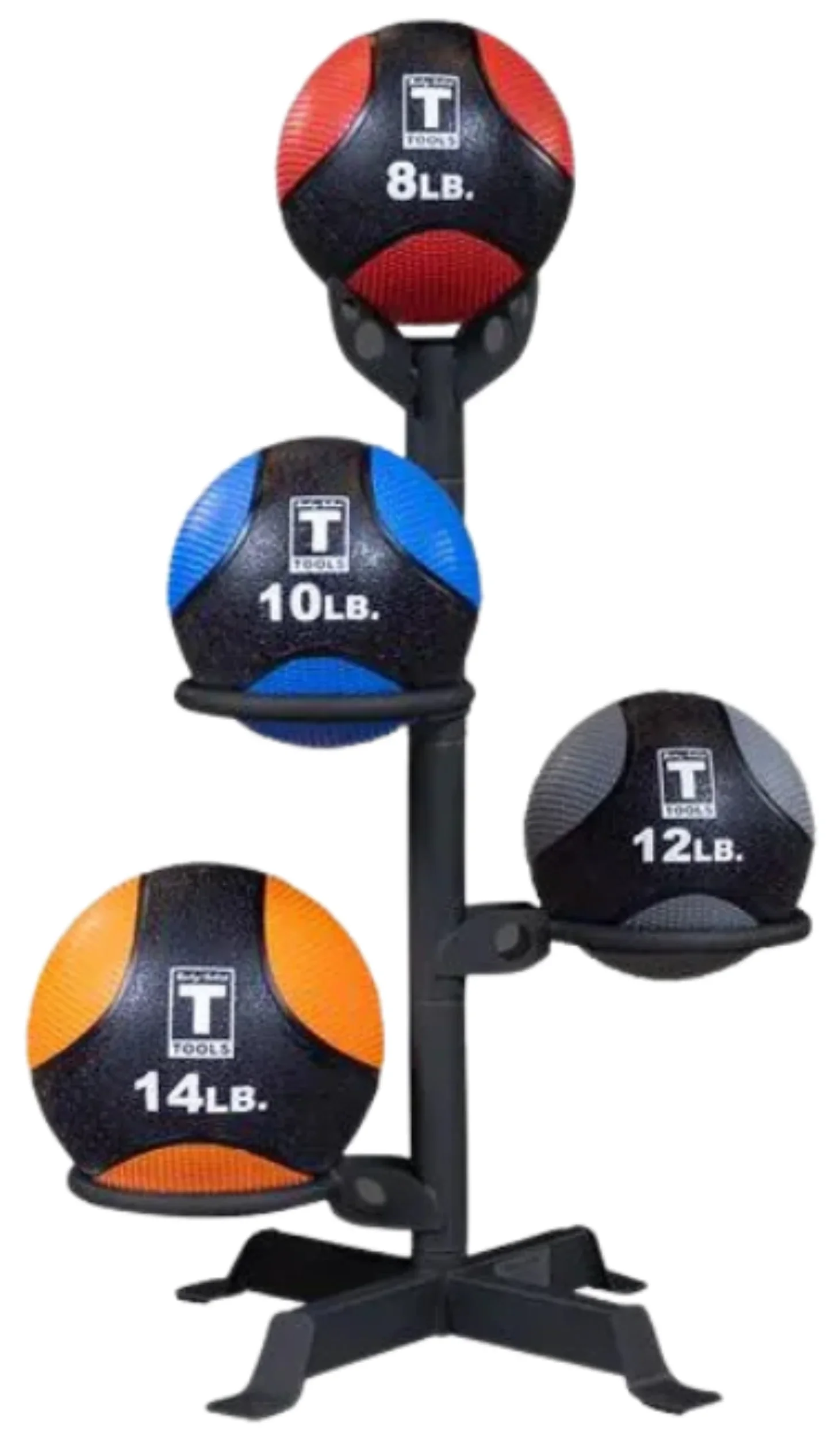 Body Solid GMR5B Short Medicine Ball Stand (New) - Image 3