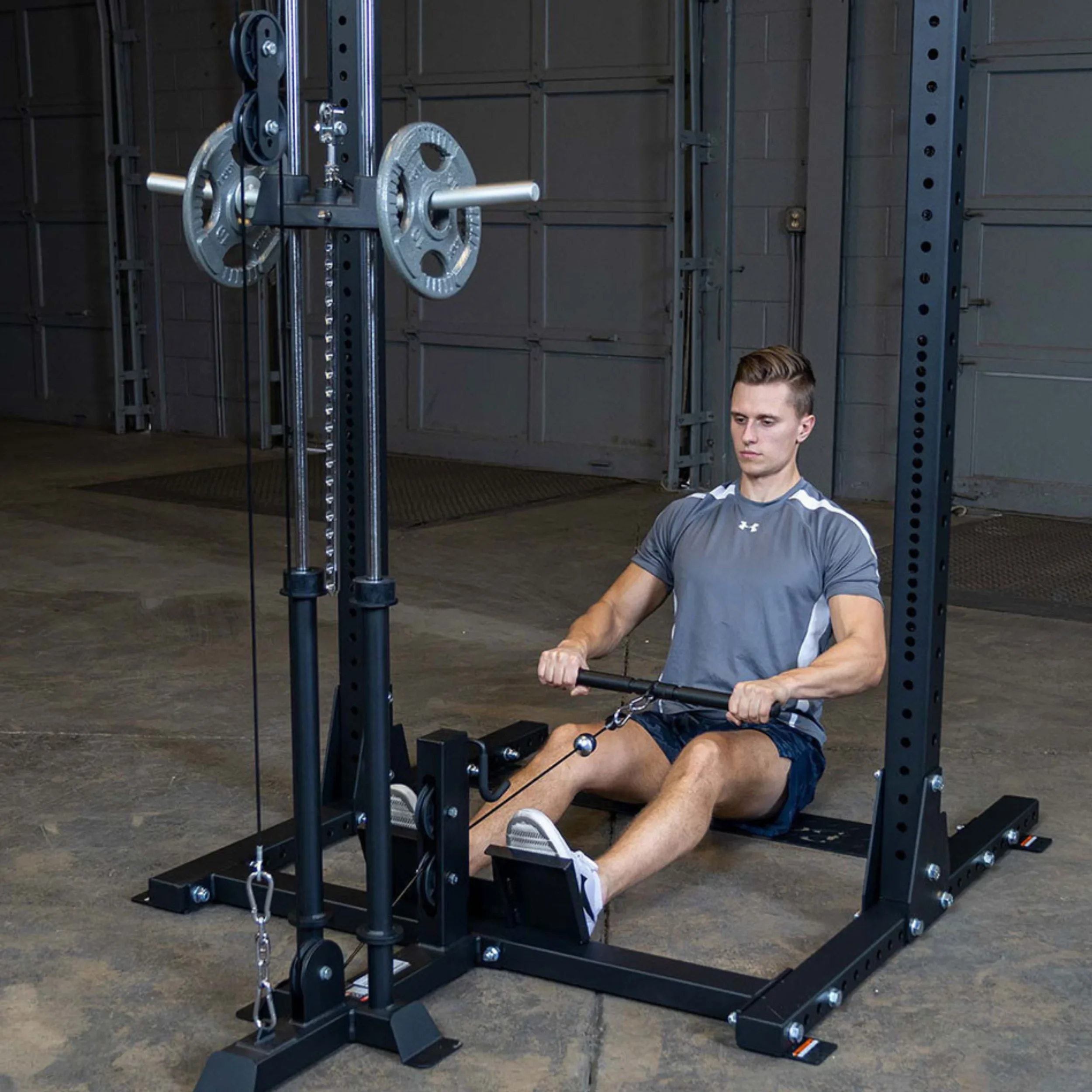Body-Solid Pro Clubline SPRHLA Lat Attachment for SPR500 (New) - Image 2