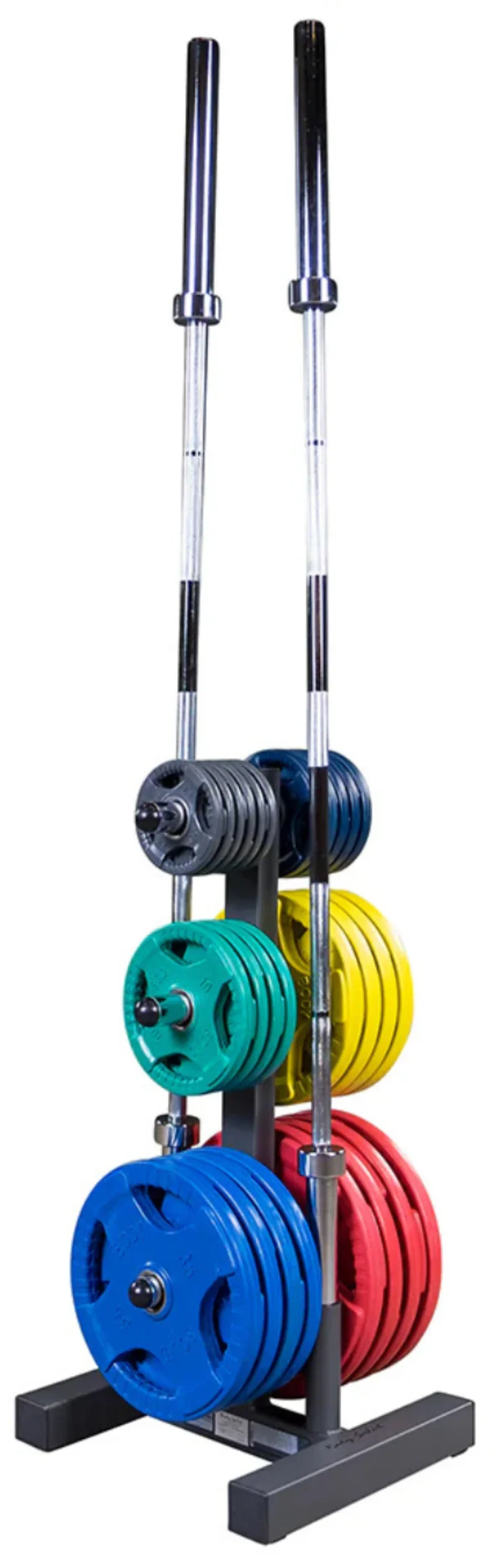 Body Solid WT46 Olympic Plate Tree & Bar Holder (New) - Image 3