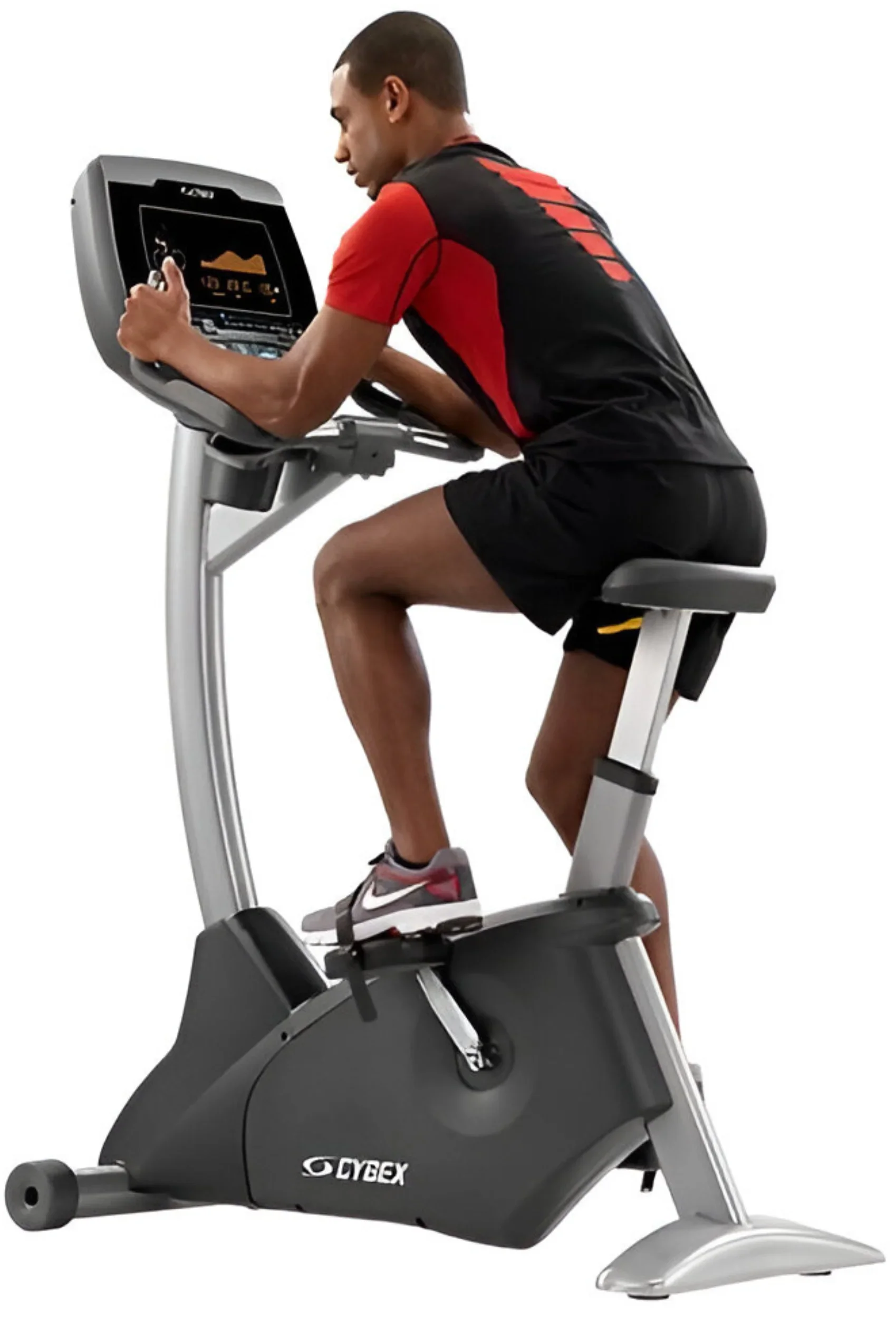 Cybex 625C Upright Bike w/E3 Console (Remanufactured) - Image 3