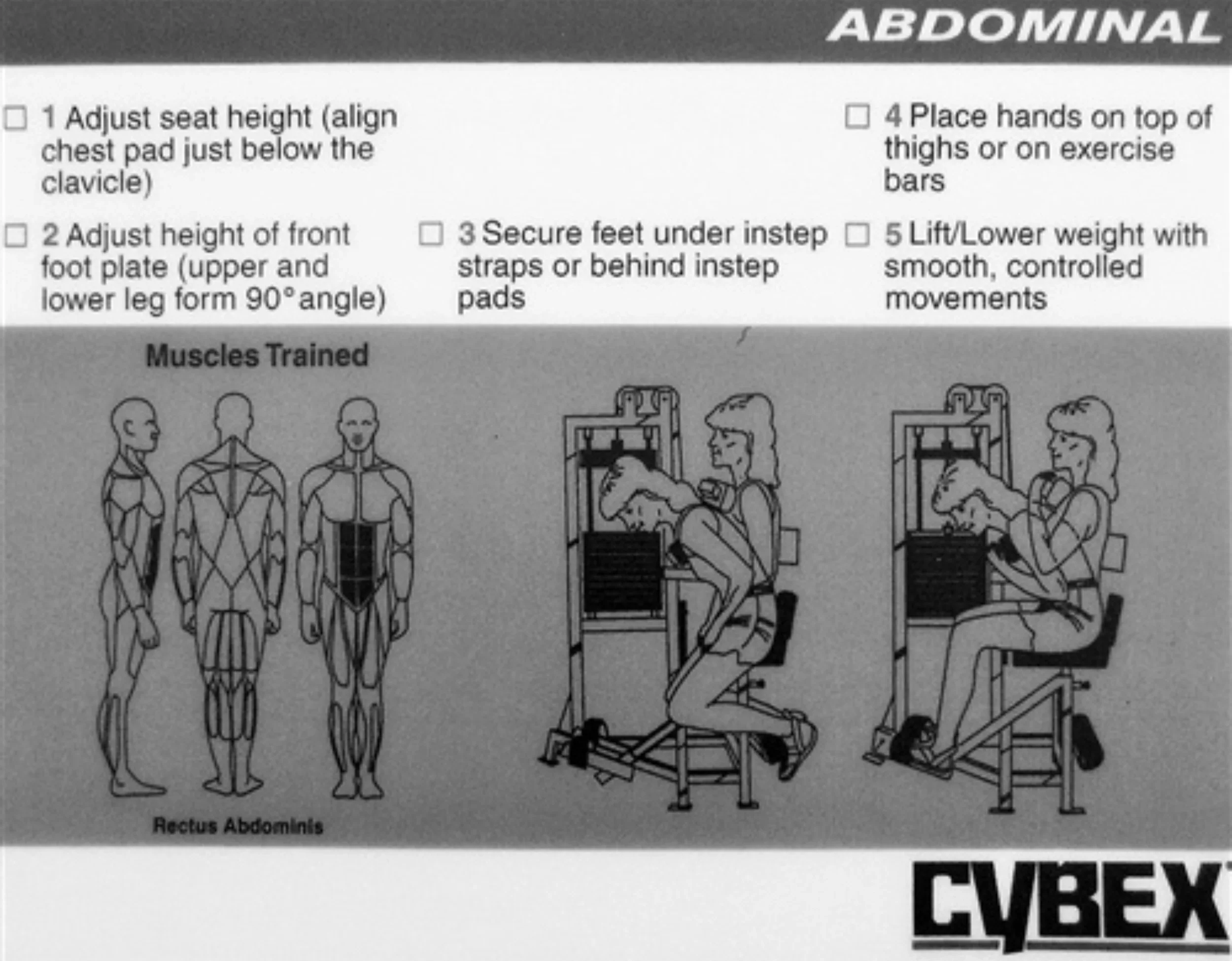 Cybex Classic Abdominal Machine (Remanufactured) - Image 2