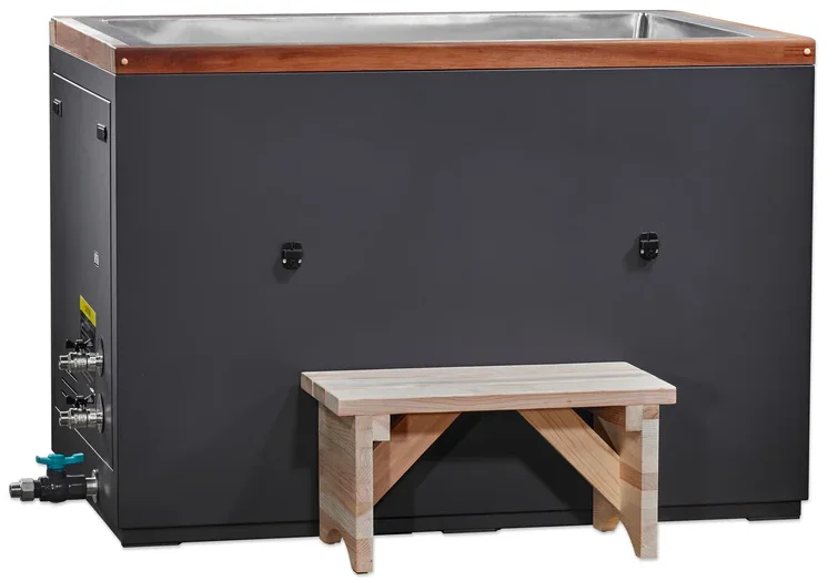 Dynamic Cold Therapy DCT-S-055-NS-34 "CUBOID" 304 Nano-Coated Stainless Steel Cold Plunge Tub (XL) (New) - Image 3