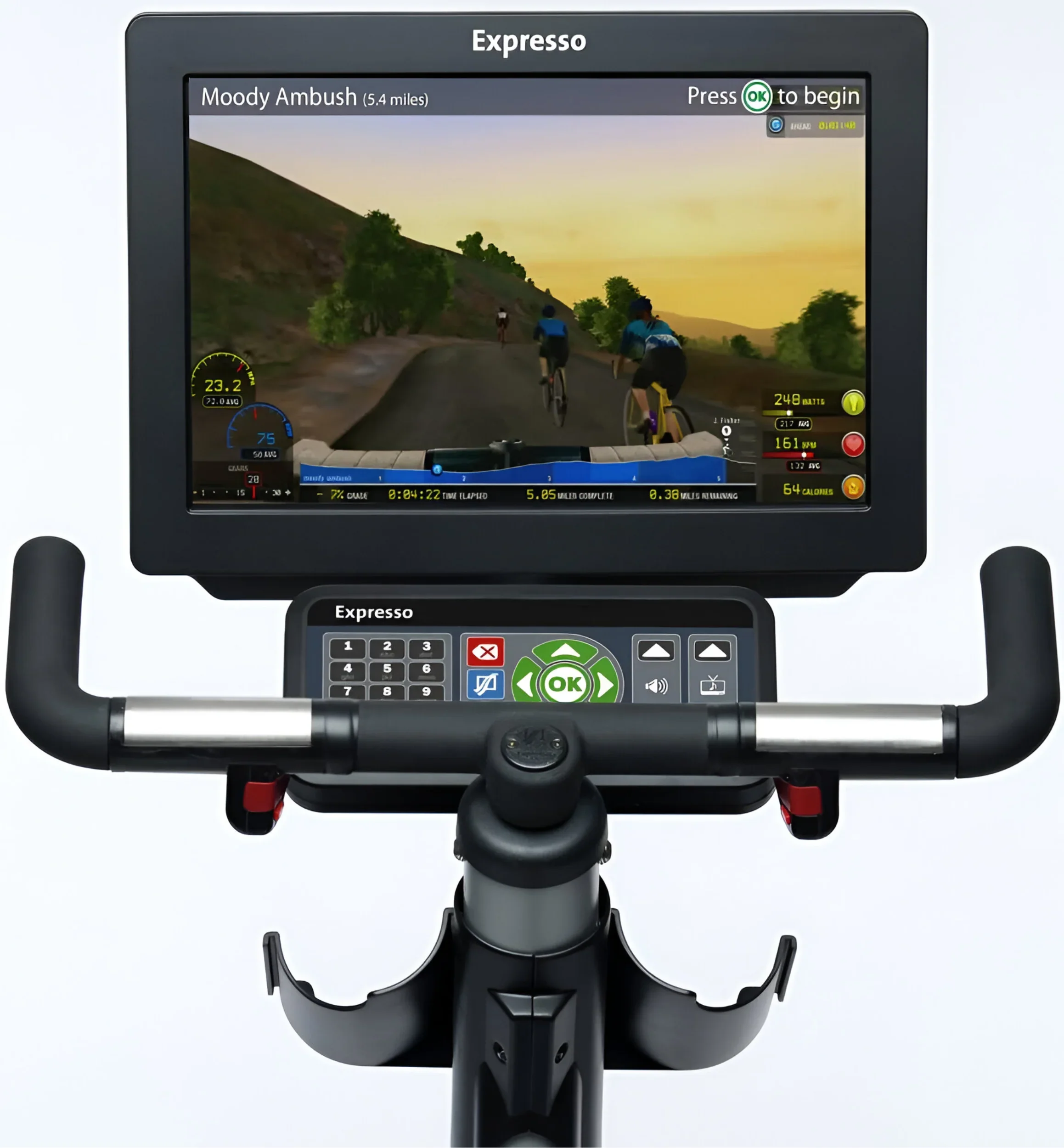 Expresso Fitness S3u Upright Exercise Bike (Remanufactured) - Image 2