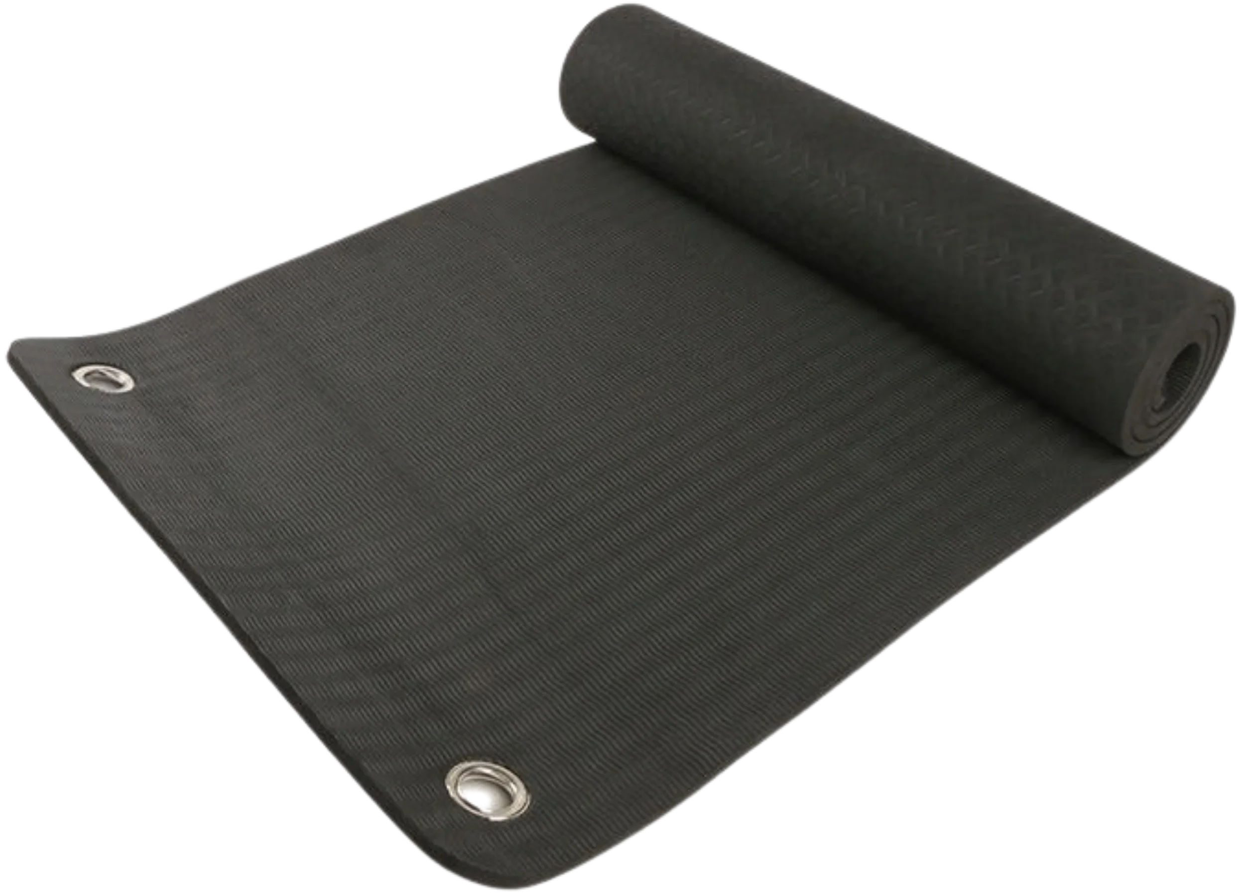 French Fitness 10mm Hanging Yoga Mat TPE (New)