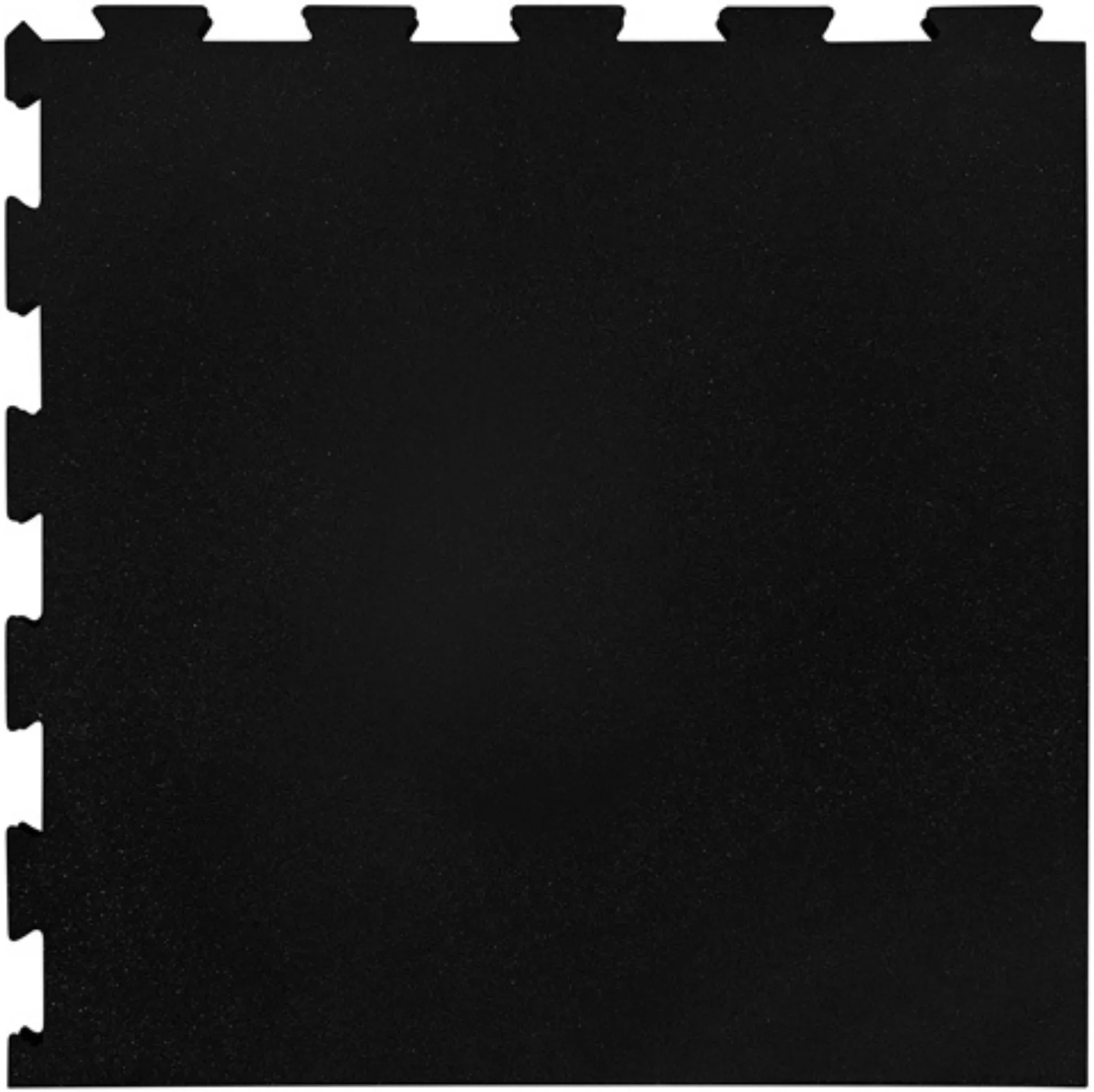 French Fitness 24" x 24" Rubber Gym Interlocking Tiles w/Edge, Middle, Corner Pieces (New) - Image 5