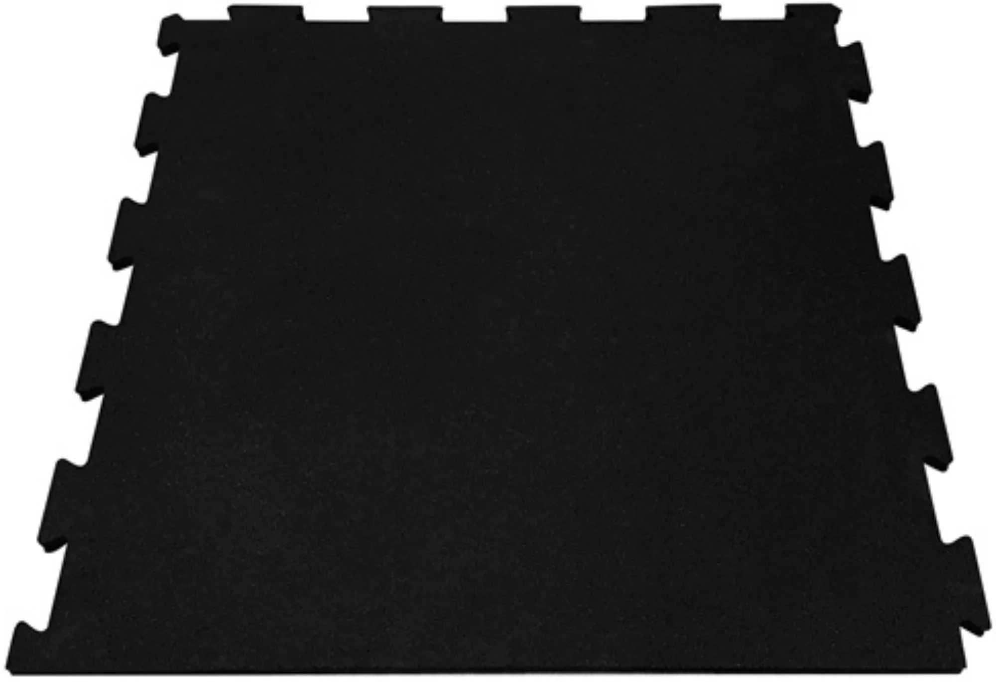 French Fitness 24" x 24" Rubber Gym Interlocking Tiles w/Edge, Middle, Corner Pieces (New) - Image 7