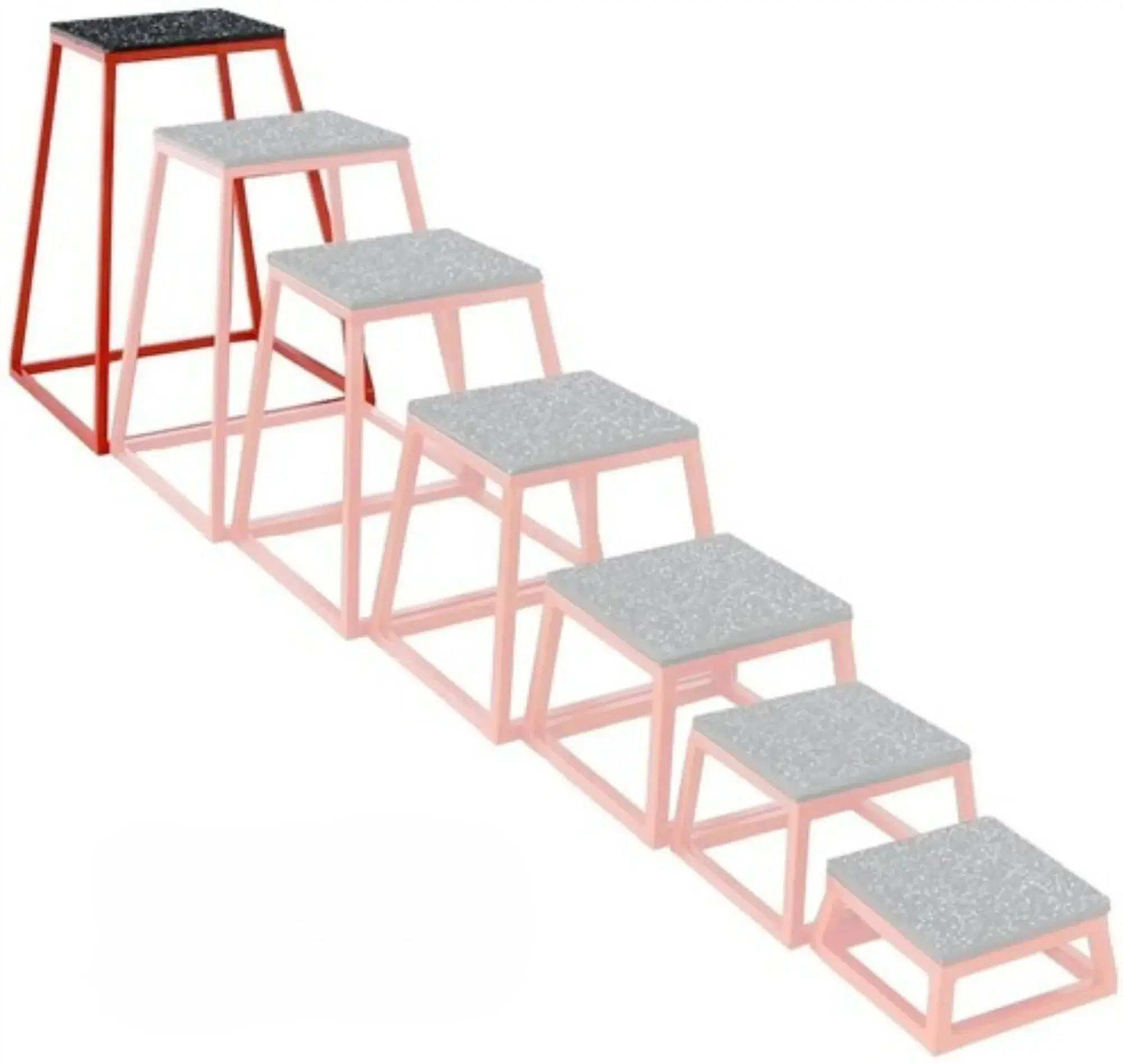 French Fitness 42" Steel Plyo Jump Box (New) - Image 3