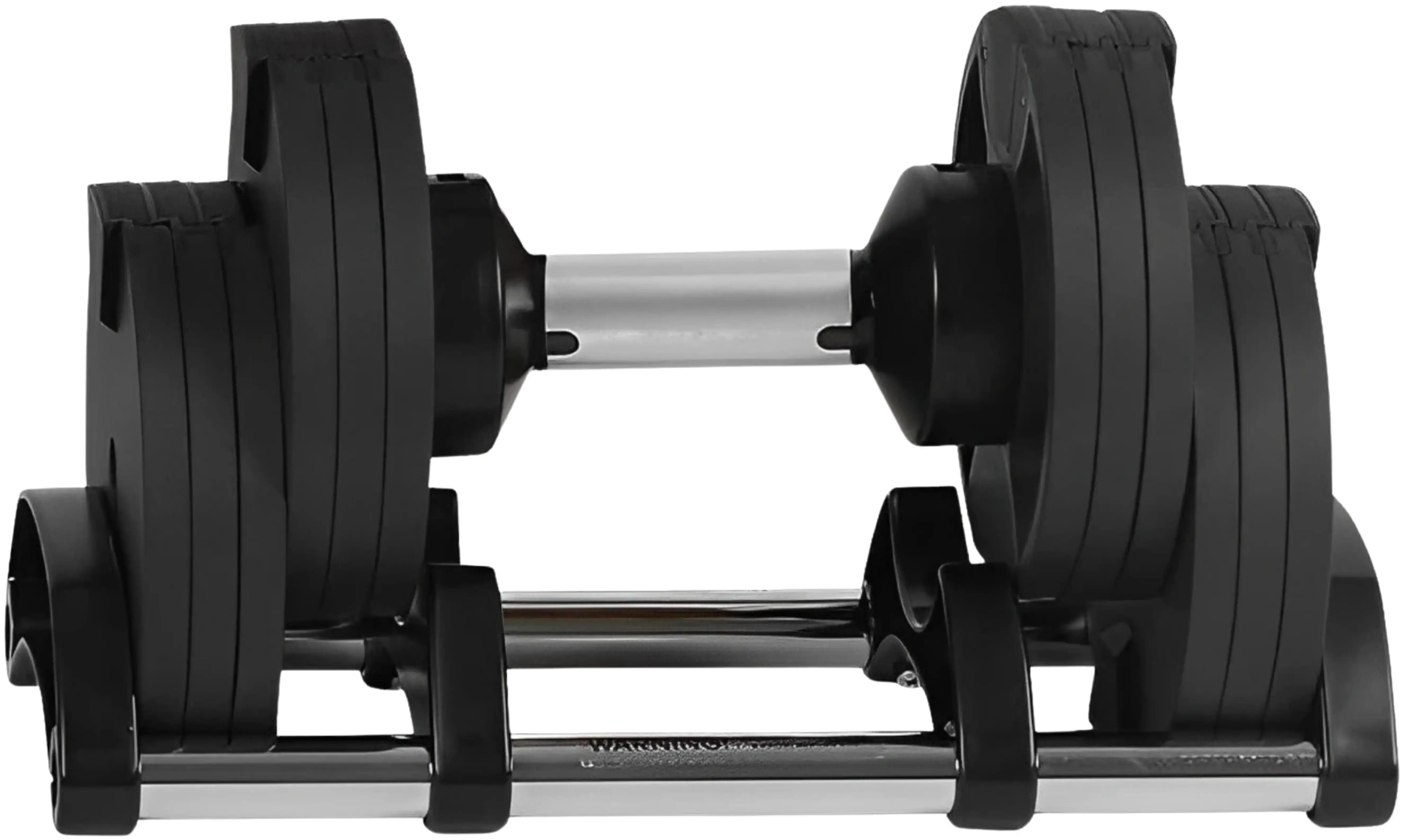 French Fitness 5-80 lb Adjustable Dumbbell, Set of 2 (New) - Image 6