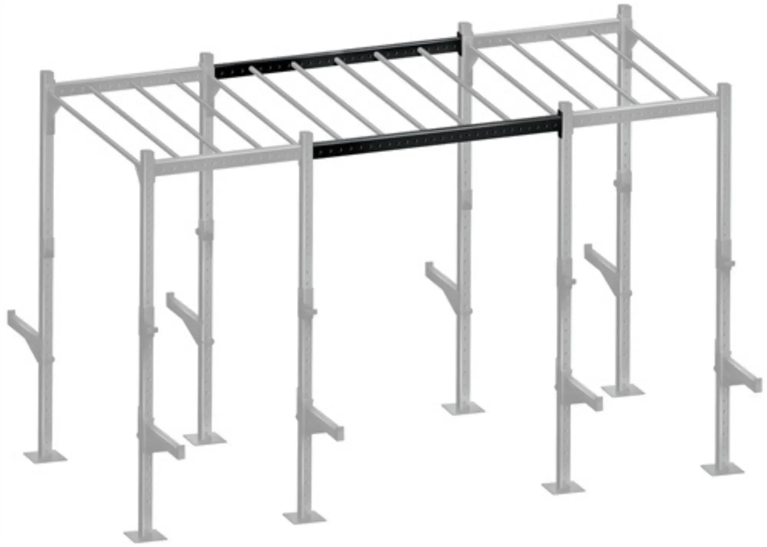 French Fitness 71" Rack & Rig Junction Bar Crossmember V1 (New) - Image 2