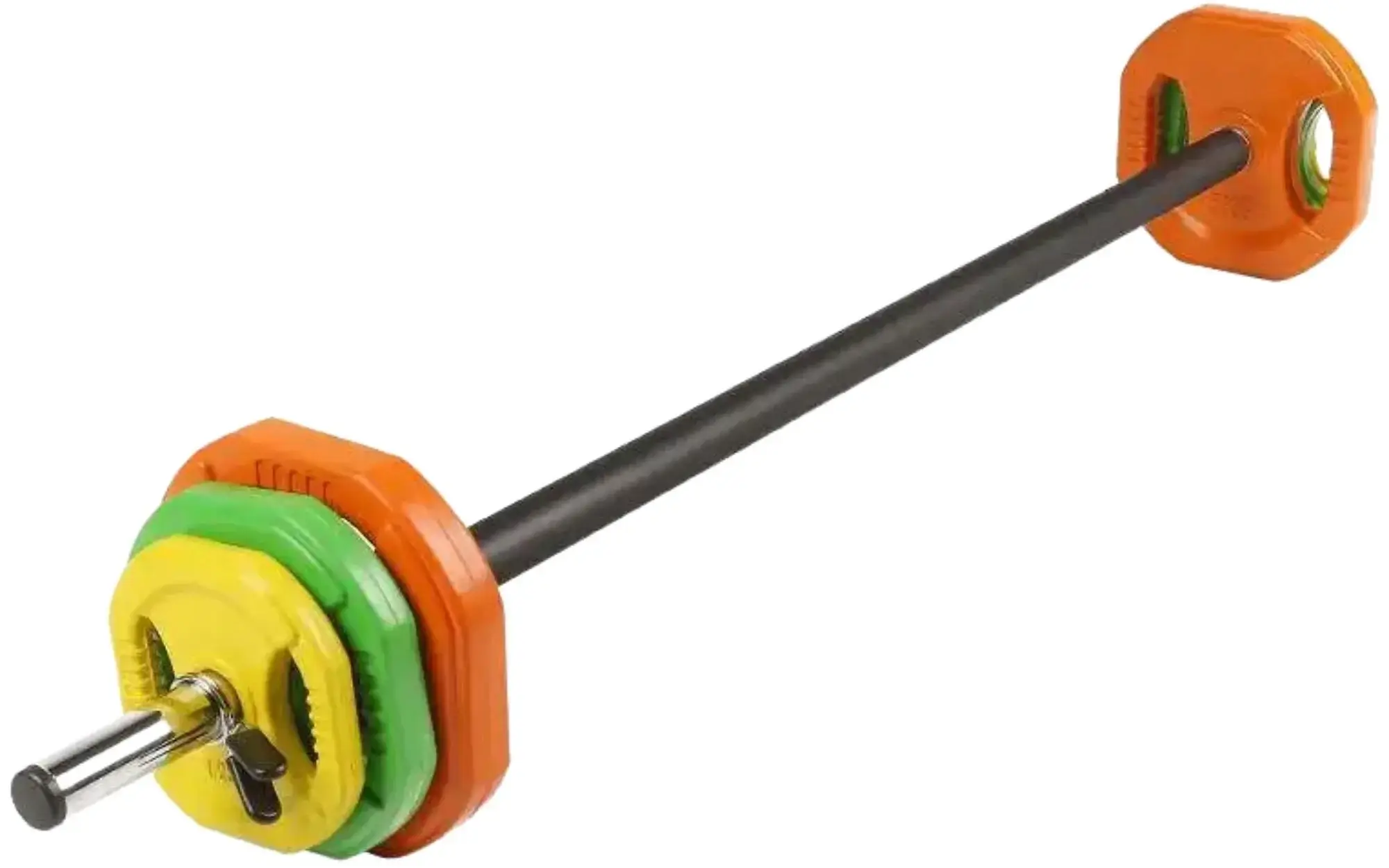 French Fitness Aerobic Bar & Plate Rack - Fits 20 Sets (New) - Image 2
