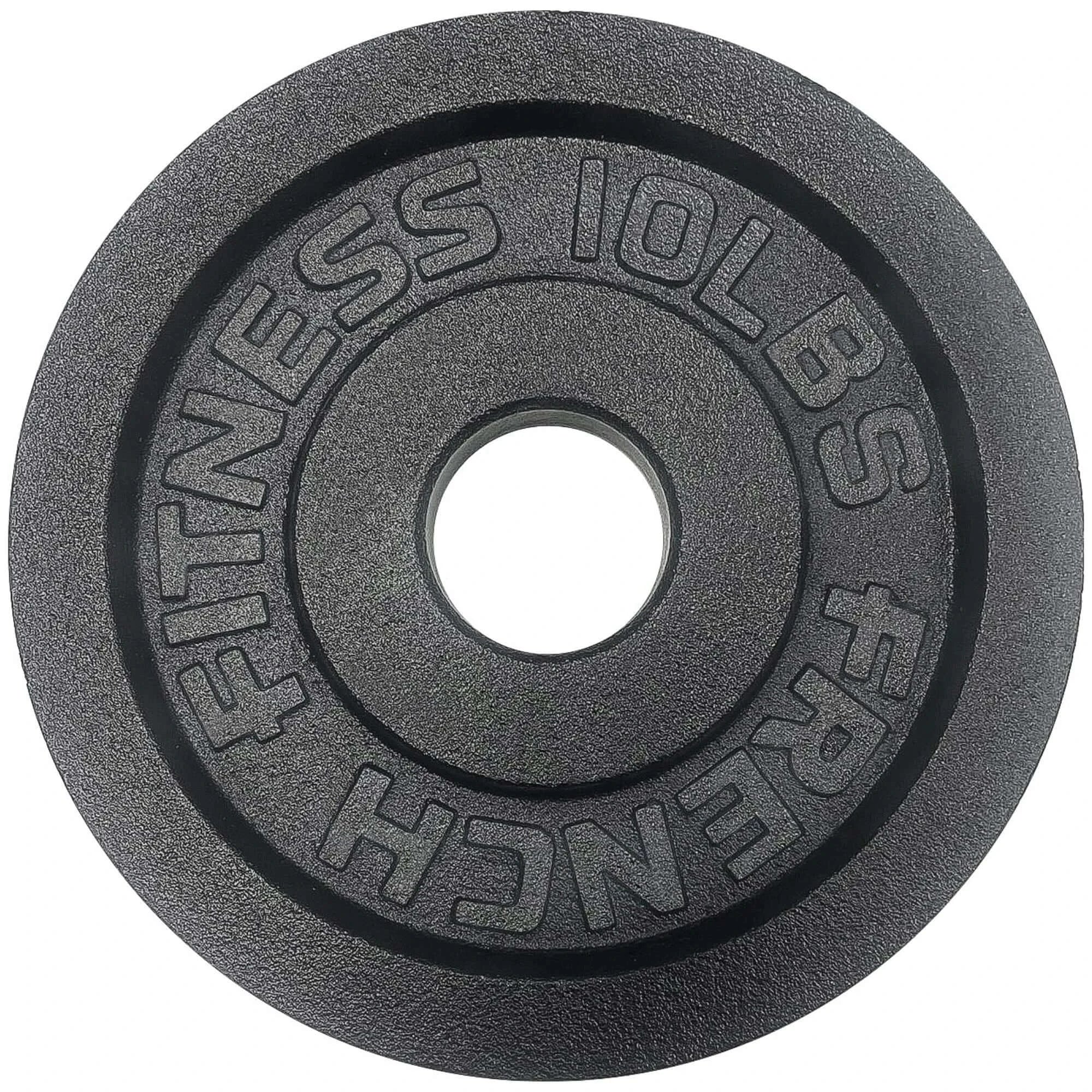 French Fitness Cast Iron Olympic Weight Plate V1 Set 450 lbs (New) - Image 3