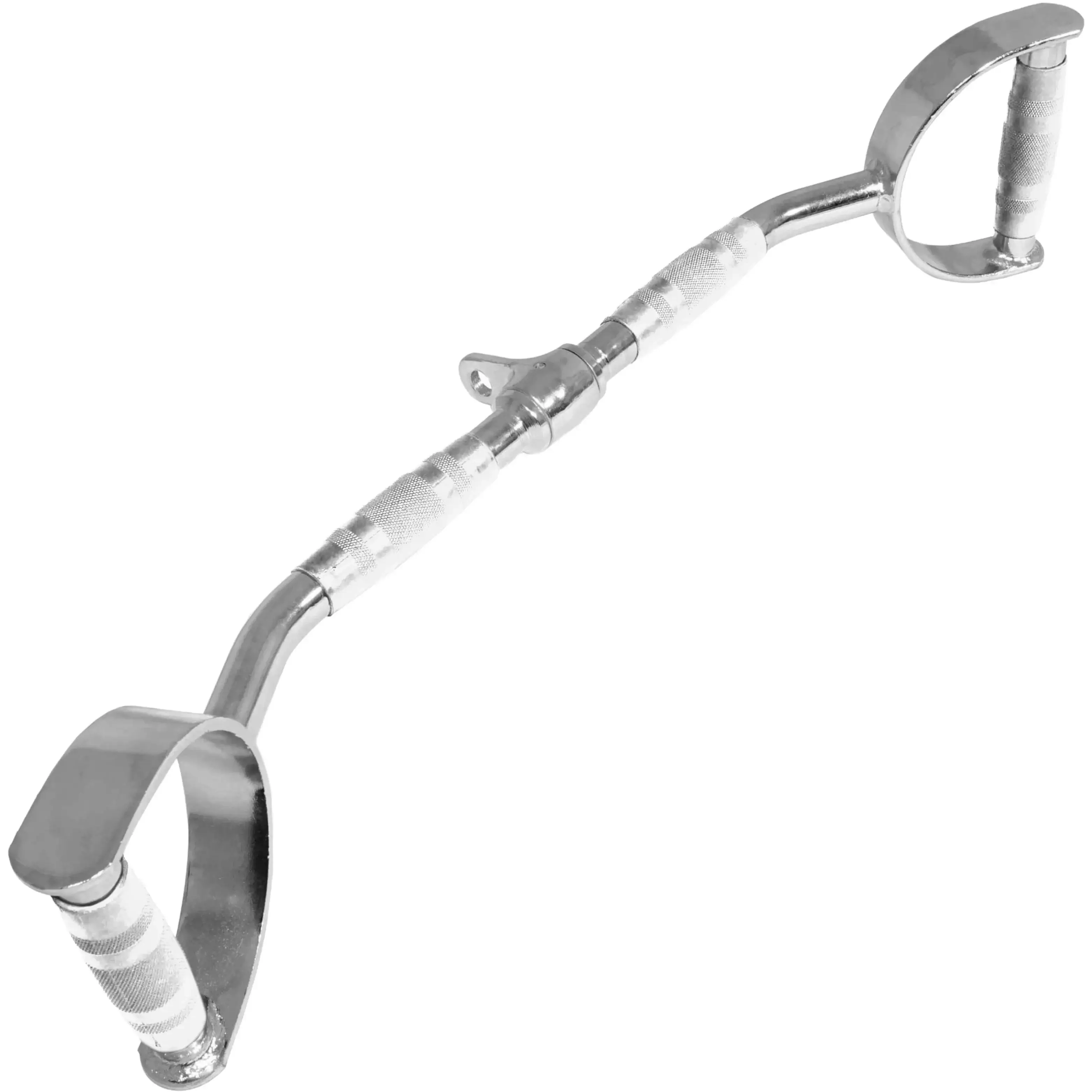 French Fitness Chrome 28" Pro-Style Lat Bar (New) - Image 2
