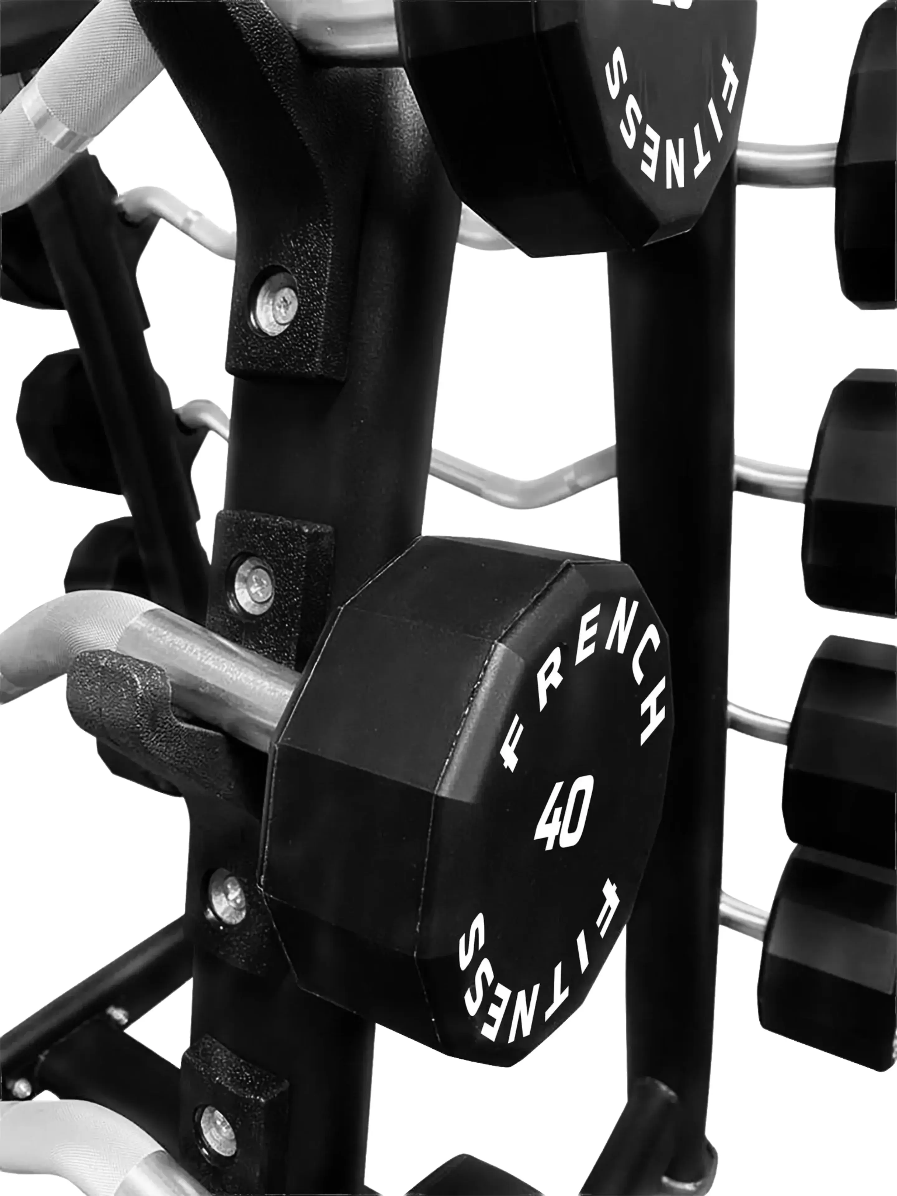 French Fitness Compact Barbell Rack (New) - Image 6