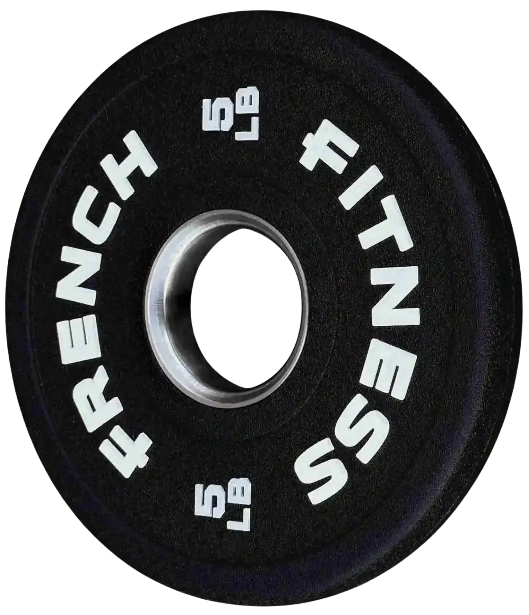 French Fitness Competition Urethane Bumper Plate 5 lb Black (New)