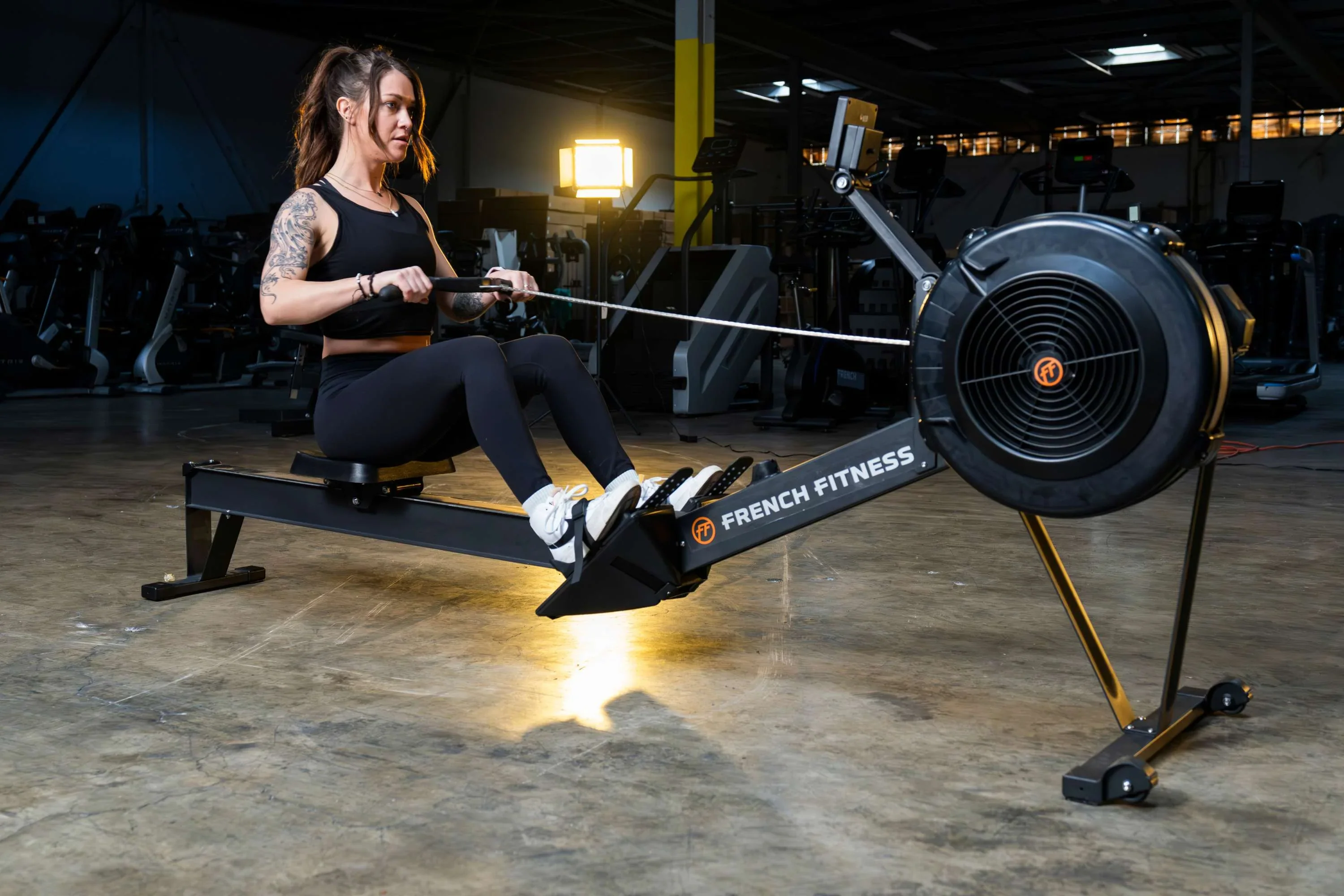 French Fitness FF-AR Air Rower (New) - Image 13