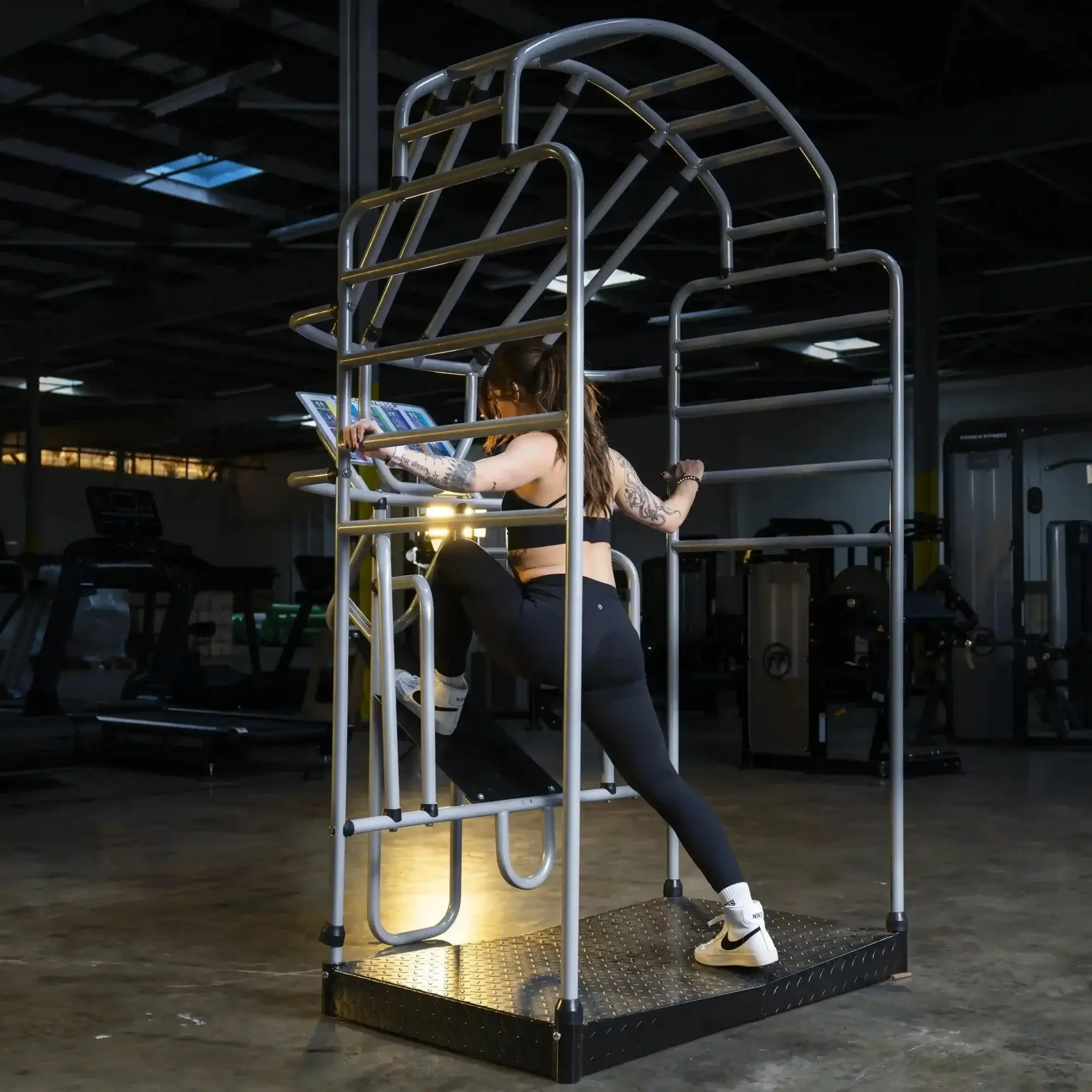French Fitness FF-SC15 Stretch Cage - Silver (New) - Image 16