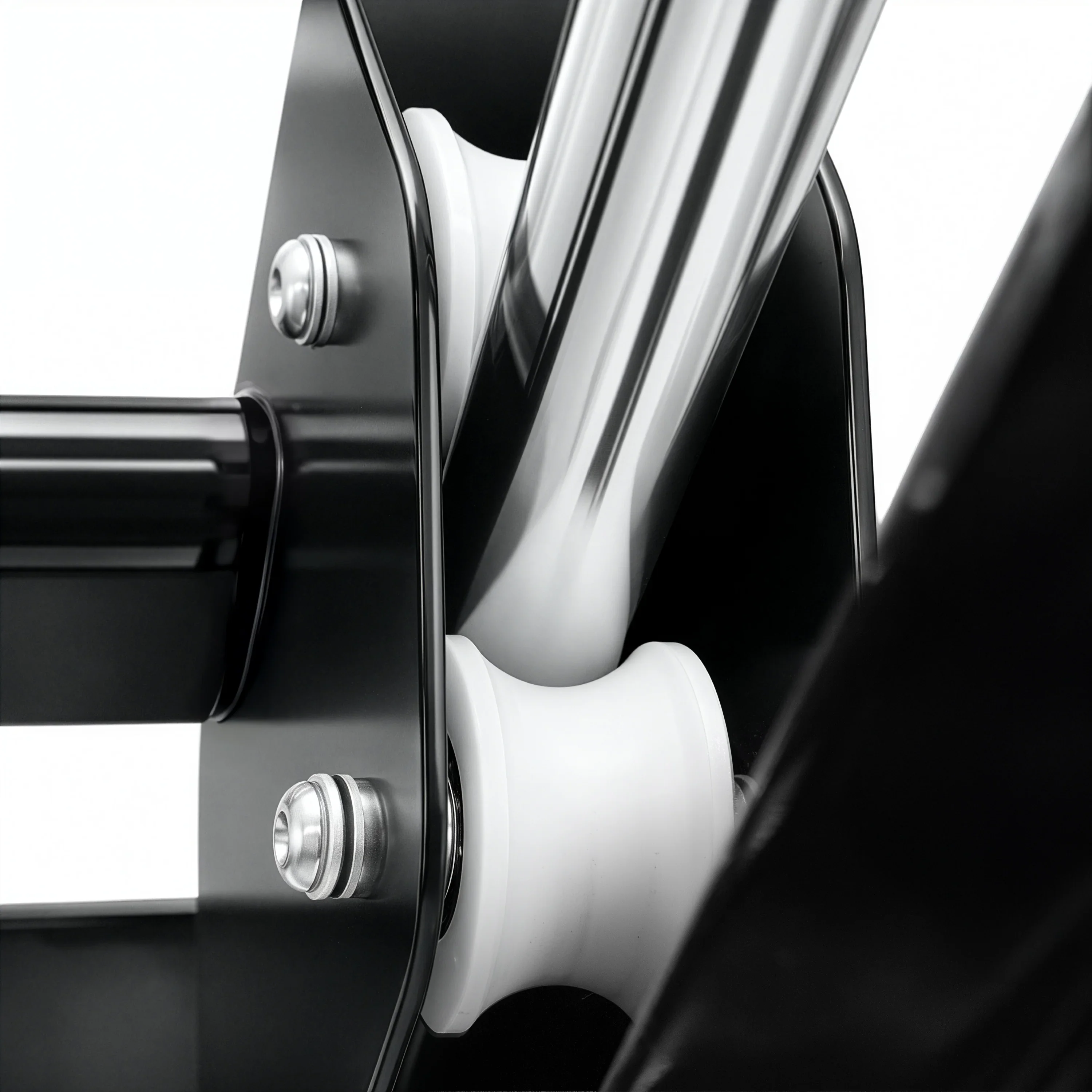 French Fitness FFB Black 45 Degree Linear Leg Press (New) - Image 12