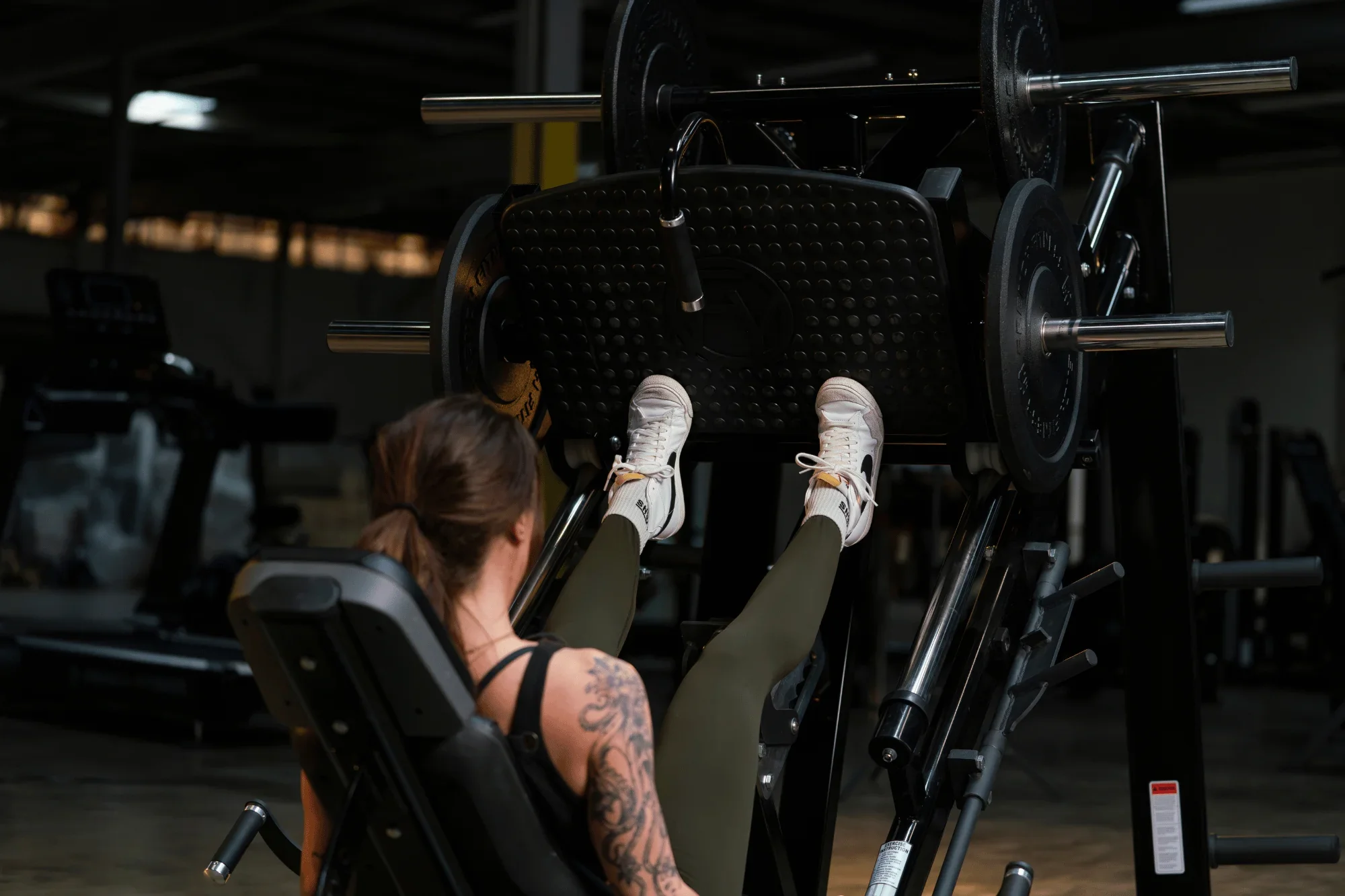 French Fitness FFB Black 45 Degree Linear Leg Press (New) - Image 6