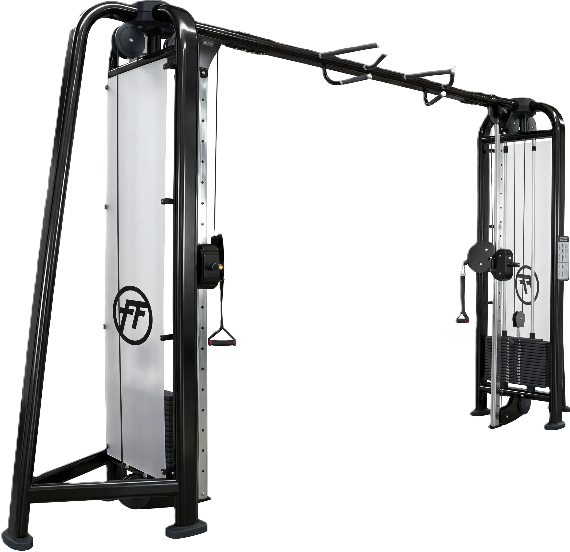 French Fitness FFB Black Adjustable Cable Crossover (New)