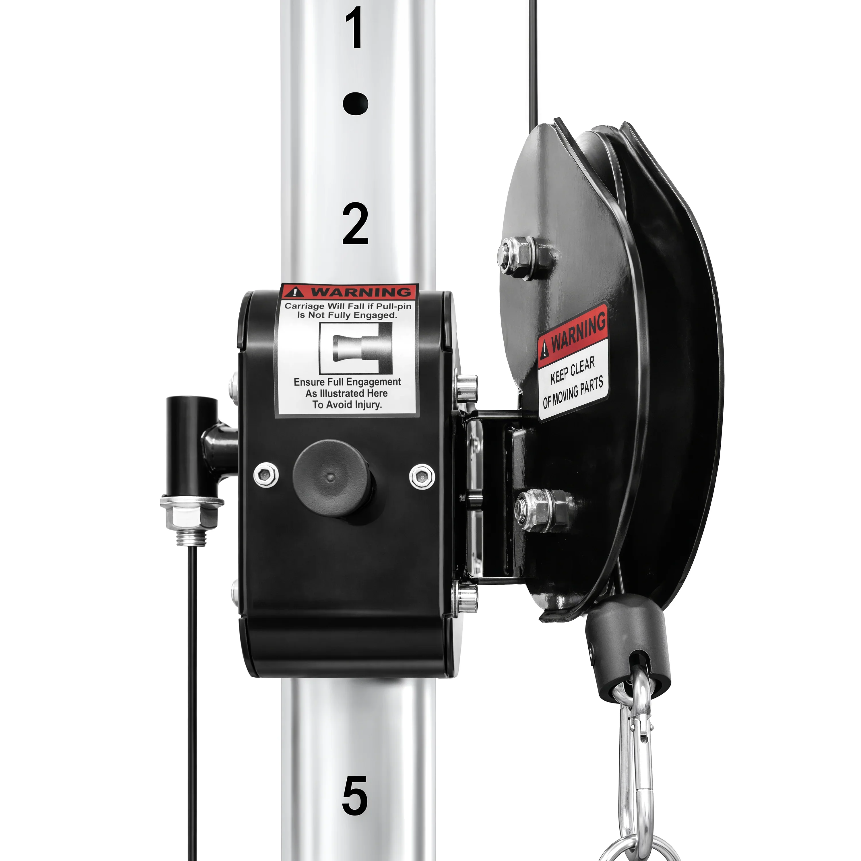 French Fitness FFB Black Dual Adjustable Pulley (New) - Image 29
