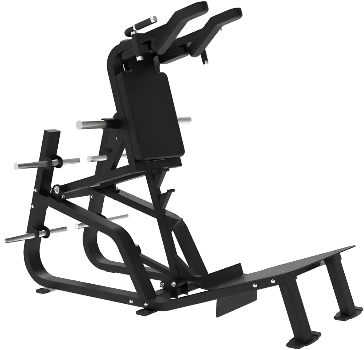 French Fitness FFB Black Super V-Squat Plate Loaded (New)