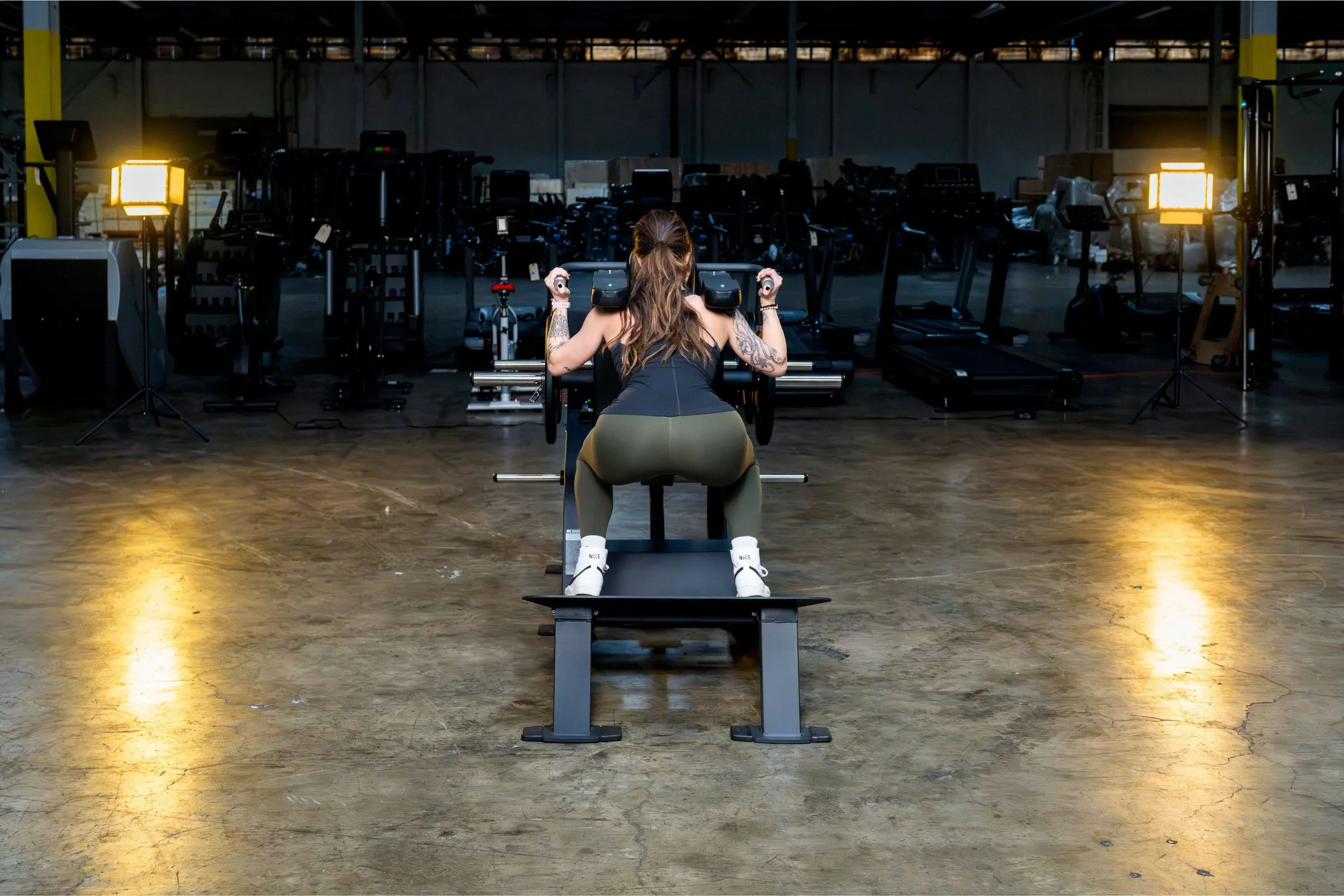 French Fitness FFB Black Super V-Squat Plate Loaded (New) - Image 7