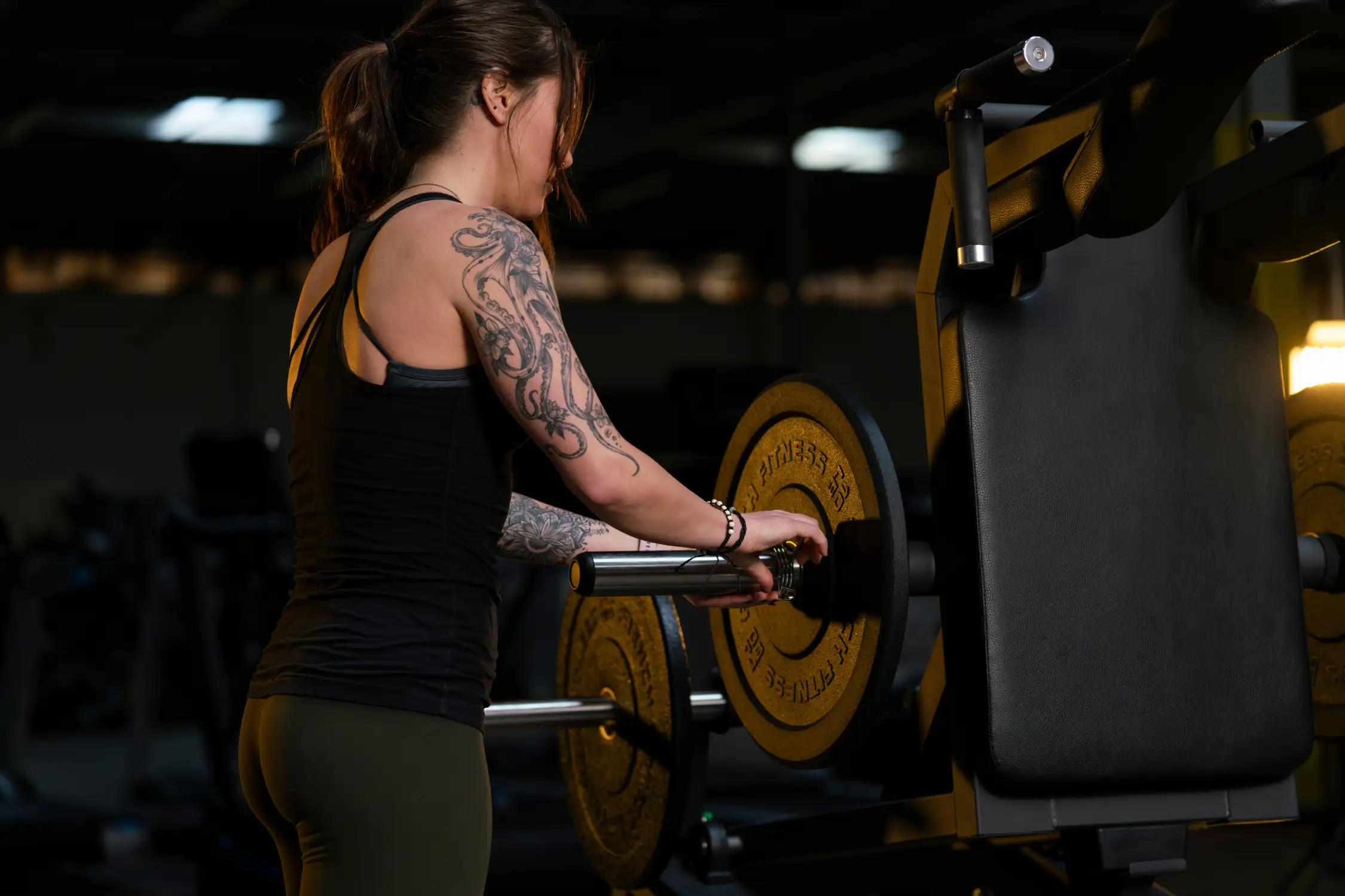 French Fitness FFB Black Super V-Squat Plate Loaded (New) - Image 9