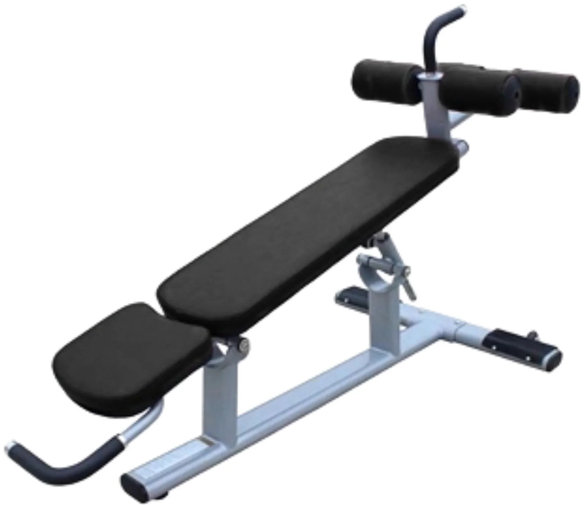 Adjustable Decline Abdominal Ab Bench - French Fitness FFS Silver (New) - Image 2