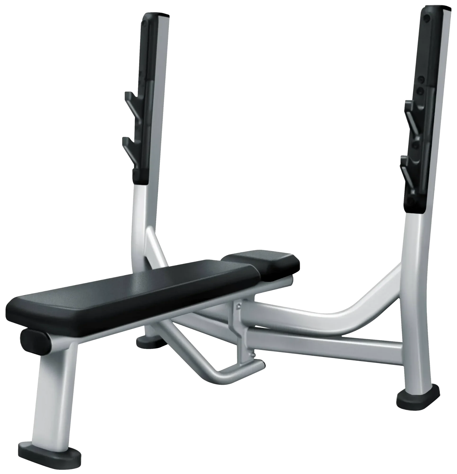 Olympic Flat Bench Press - French Fitness FFS Silver (New)