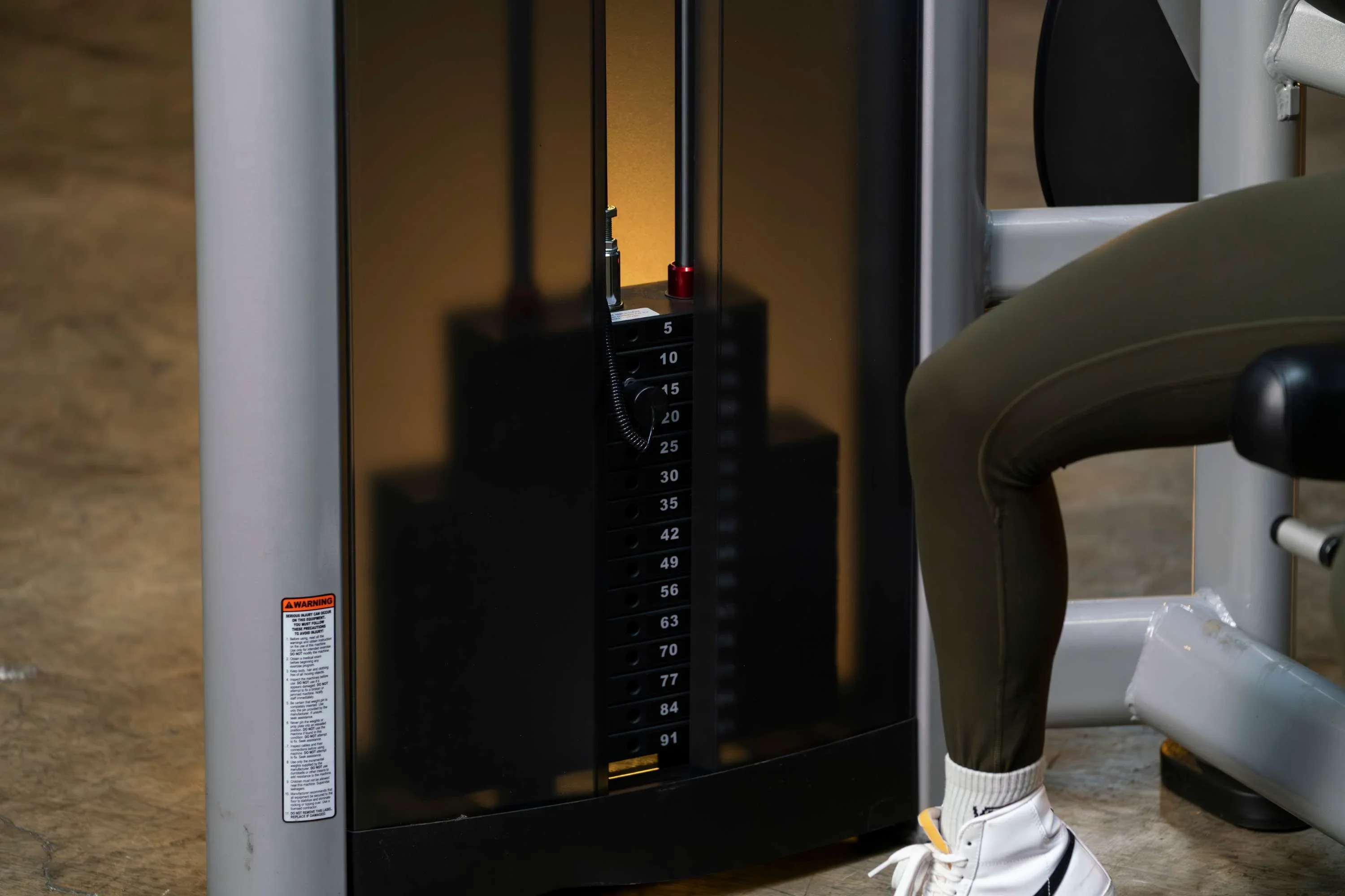 Selectorized Abdominal Crunch - French Fitness FFS Silver (New) - Image 6