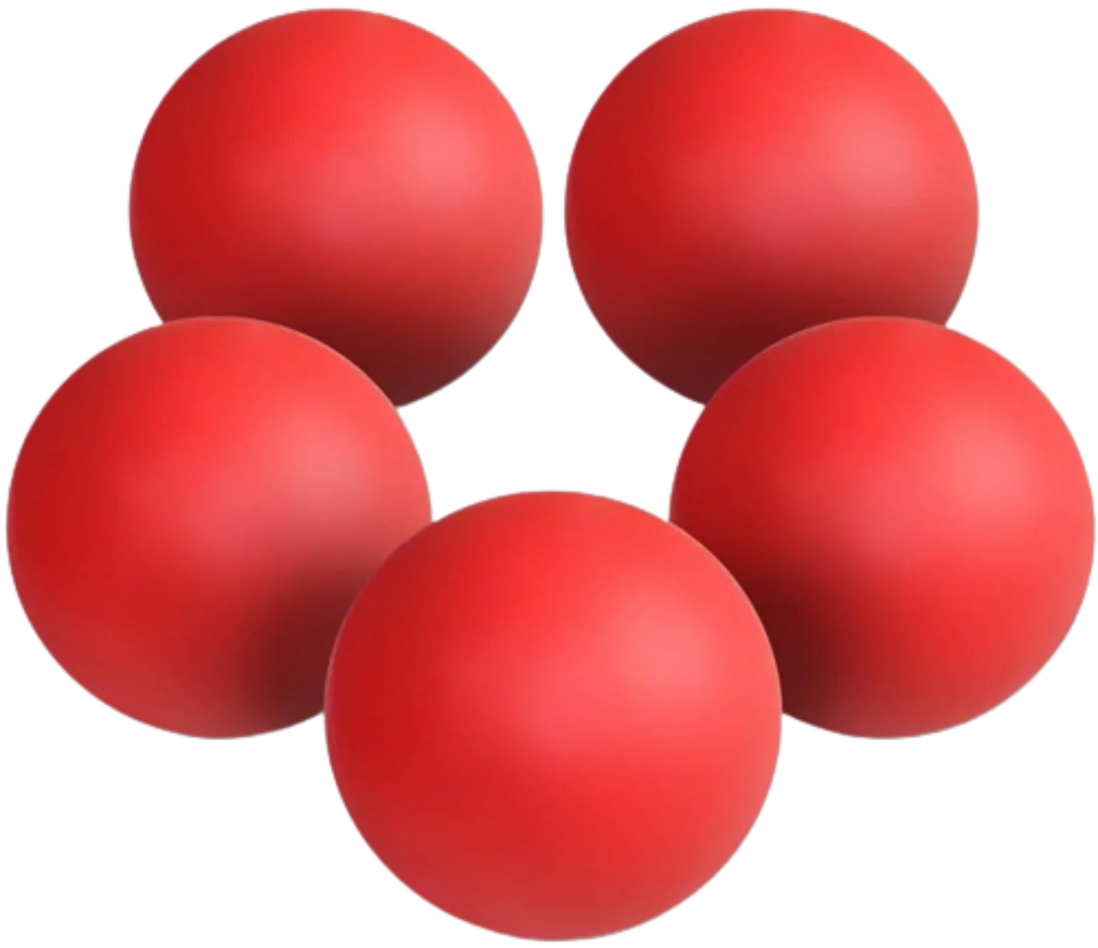 French Fitness Lacrosse Ball Set of 5 (New)