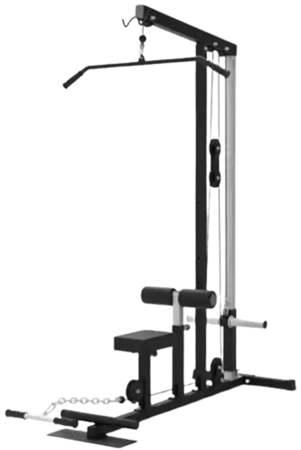 French Fitness Lat Pulldown / Low Row Plate Loaded (New)