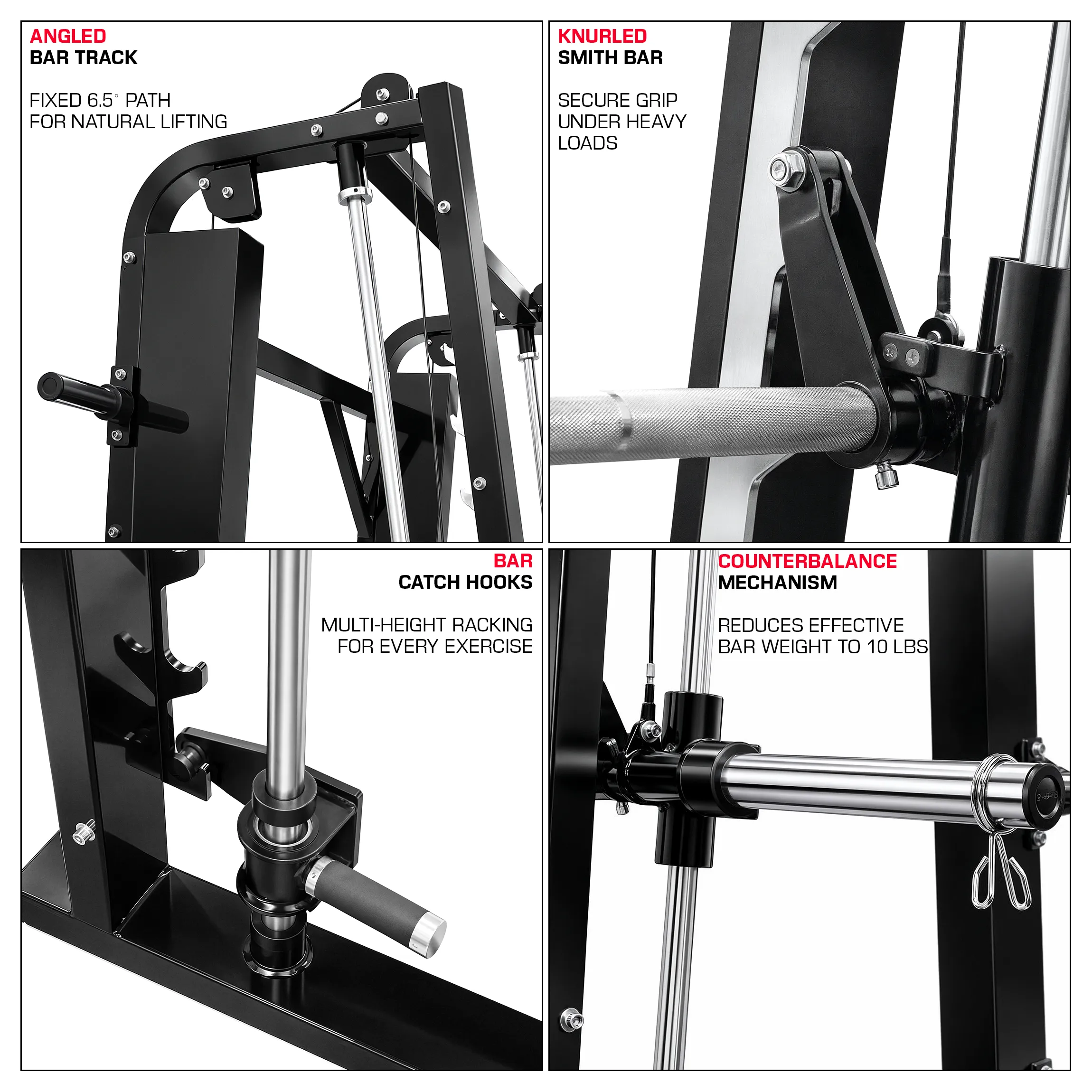 Smith Machine Plate Loaded - French Fitness Marin (New) - Image 3